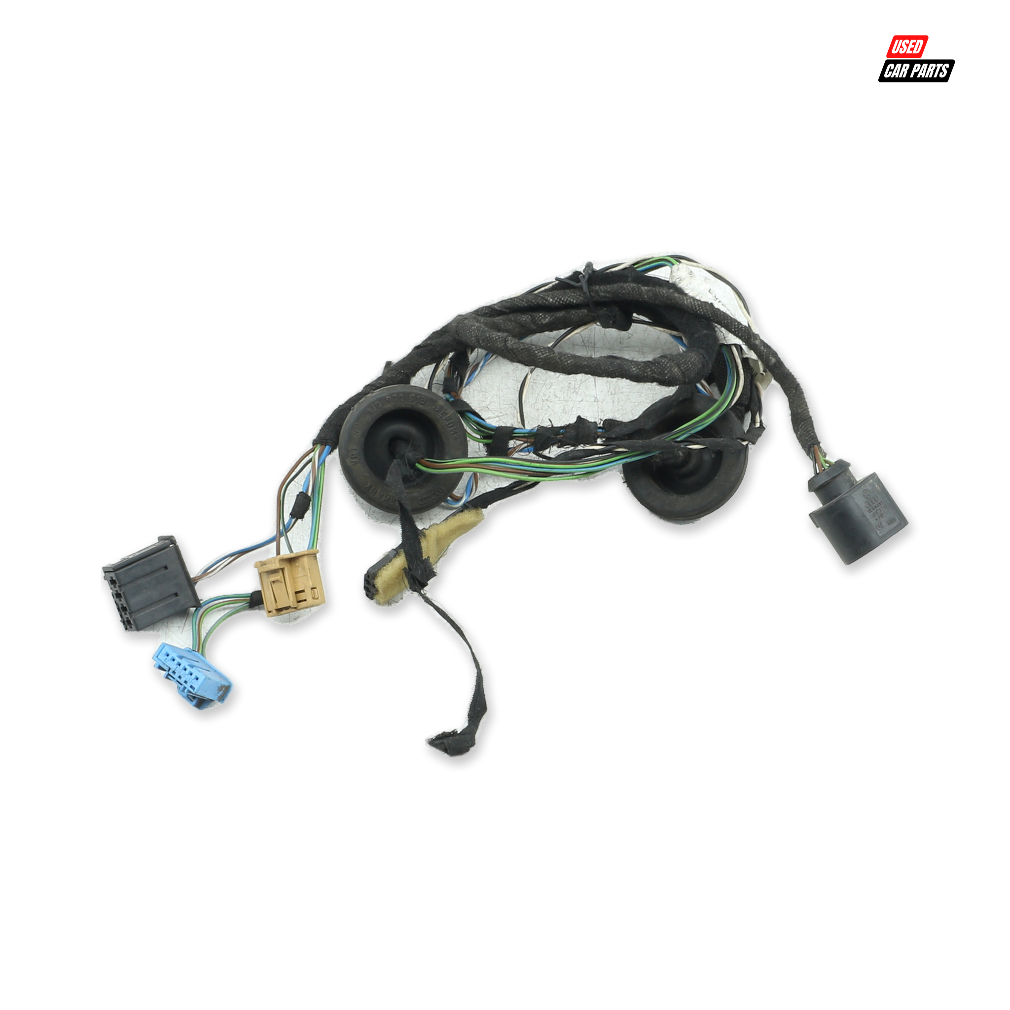 Used Passengers Side Rear Door Wiring (Part Number 6Q497161A) for 2009 Volkswagen Polo Mk4 Sedan