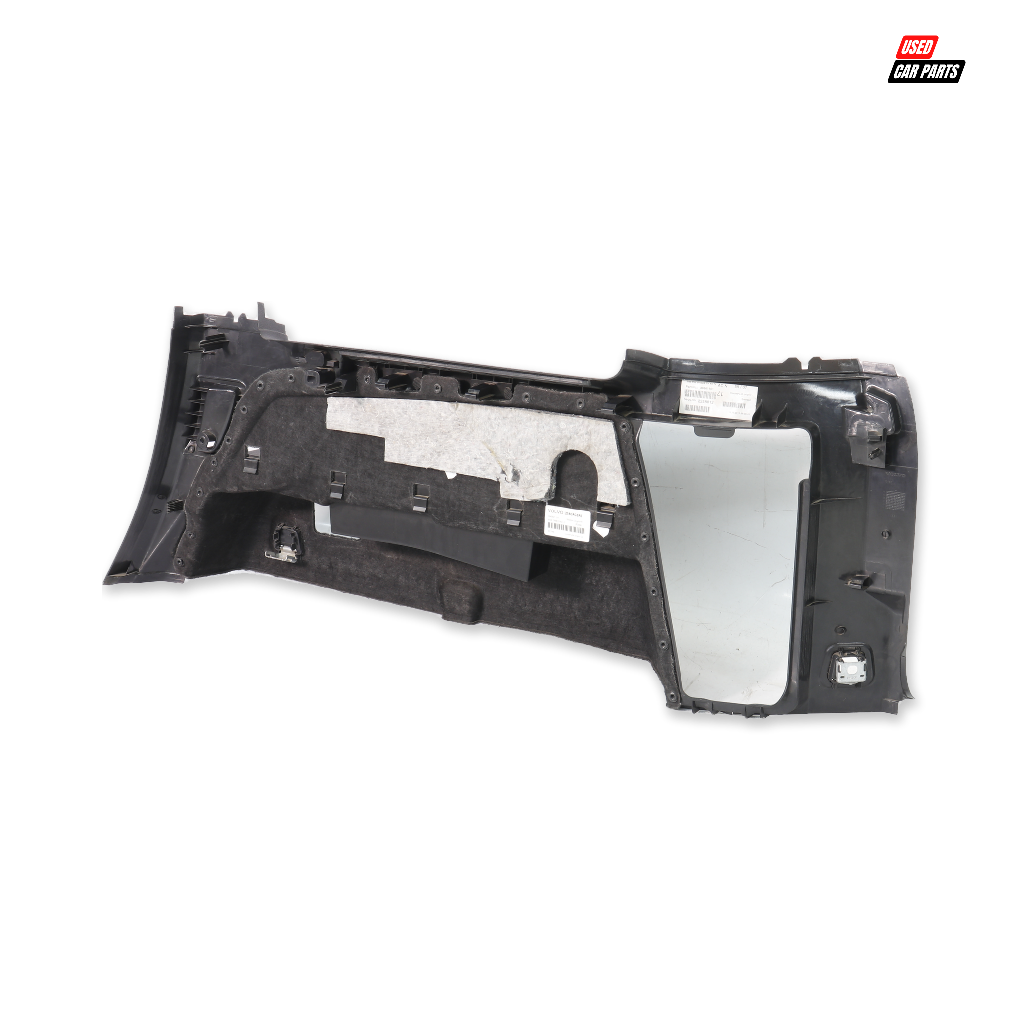 Used 2012 Volvo XC90 D5 Geartronic AWD Passengers Side Rear Inner Door Panel Cover Trim (Part Number 39861661)