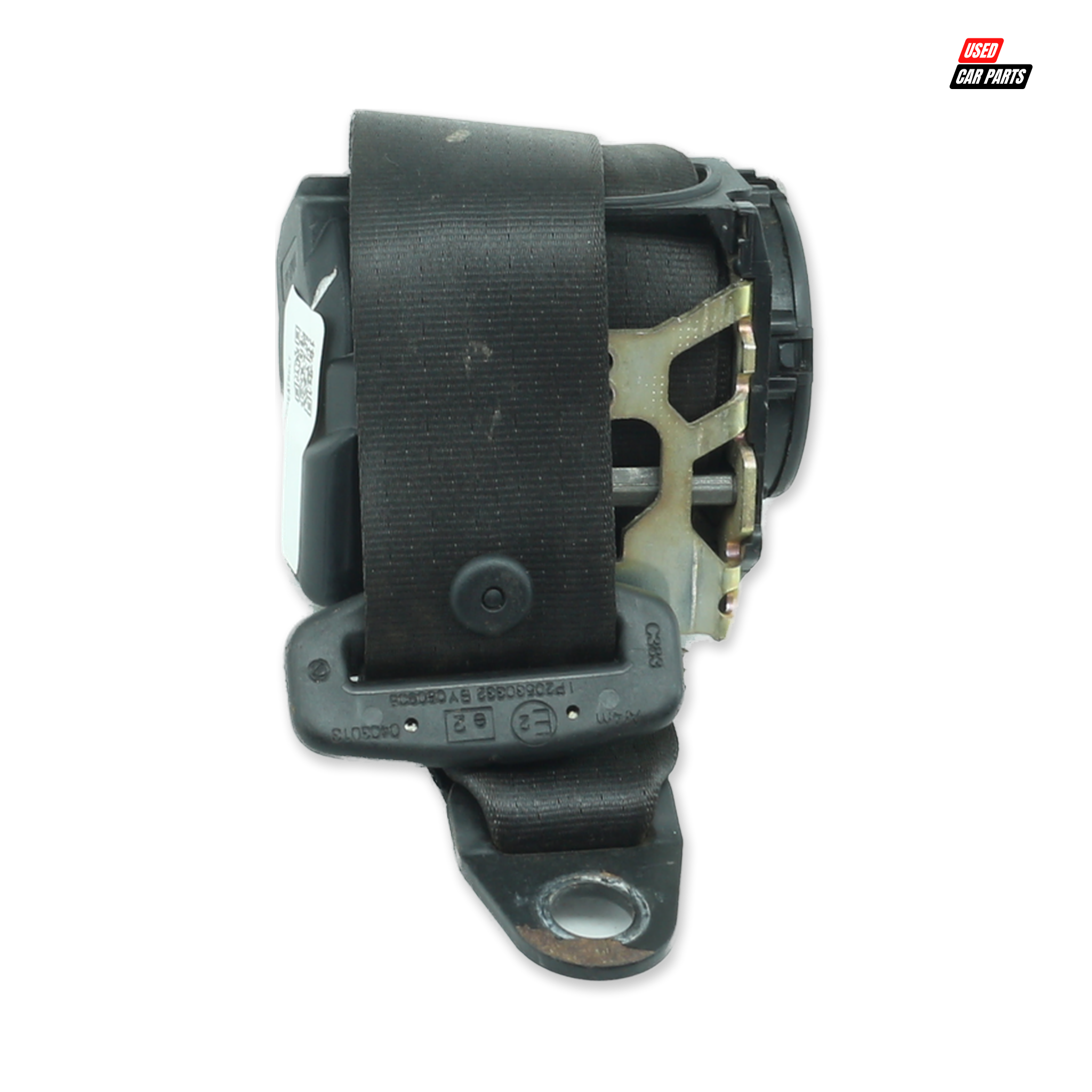 Passengers Side Rear Seat Belt for 2008 FIAT PANDA 1.2 DYNAMIC (Used/Salvaged)