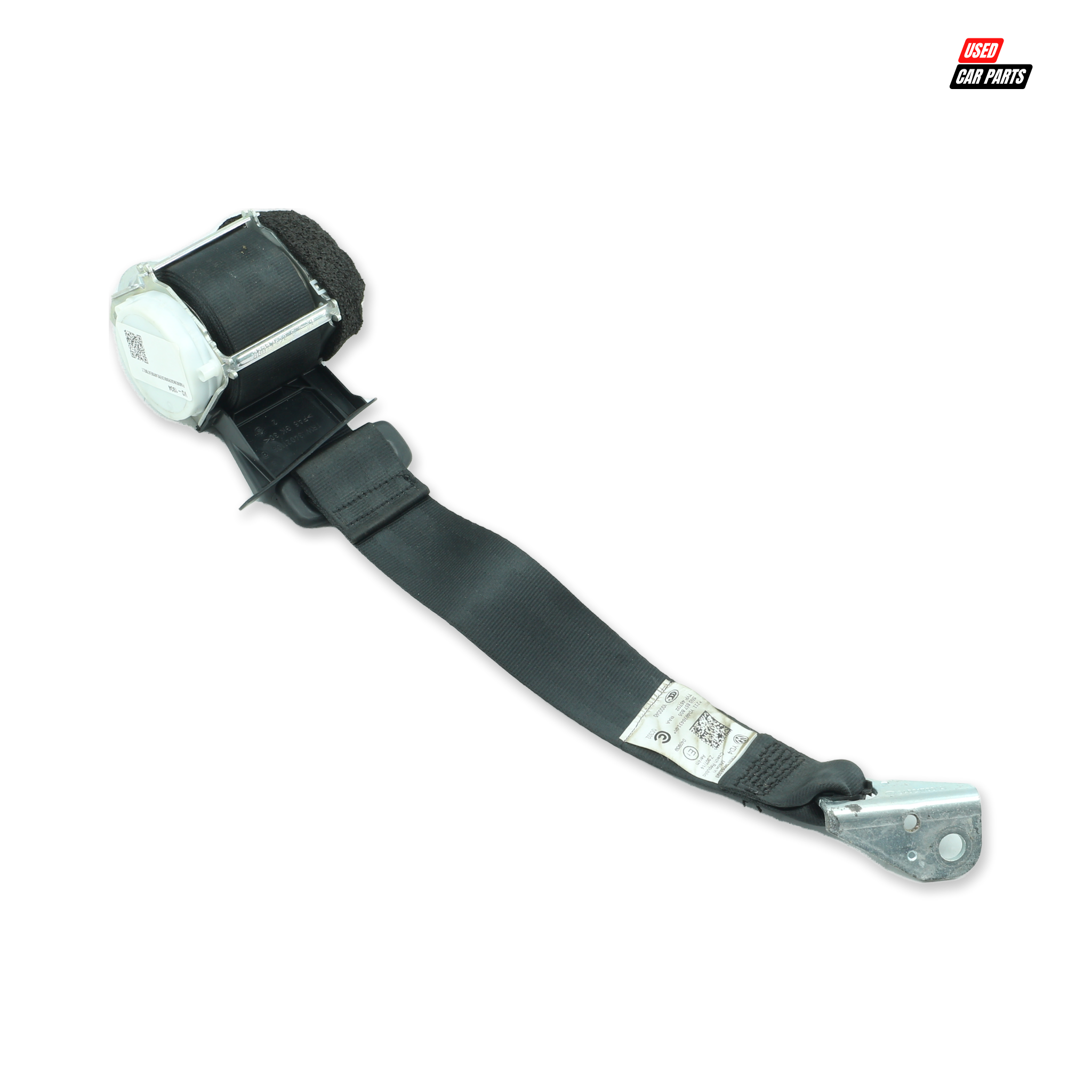 Used Passengers Side Rear Seat Belt - Part Number 5N0857805 for 2014 VOLKSWAGEN 1.4 TDI