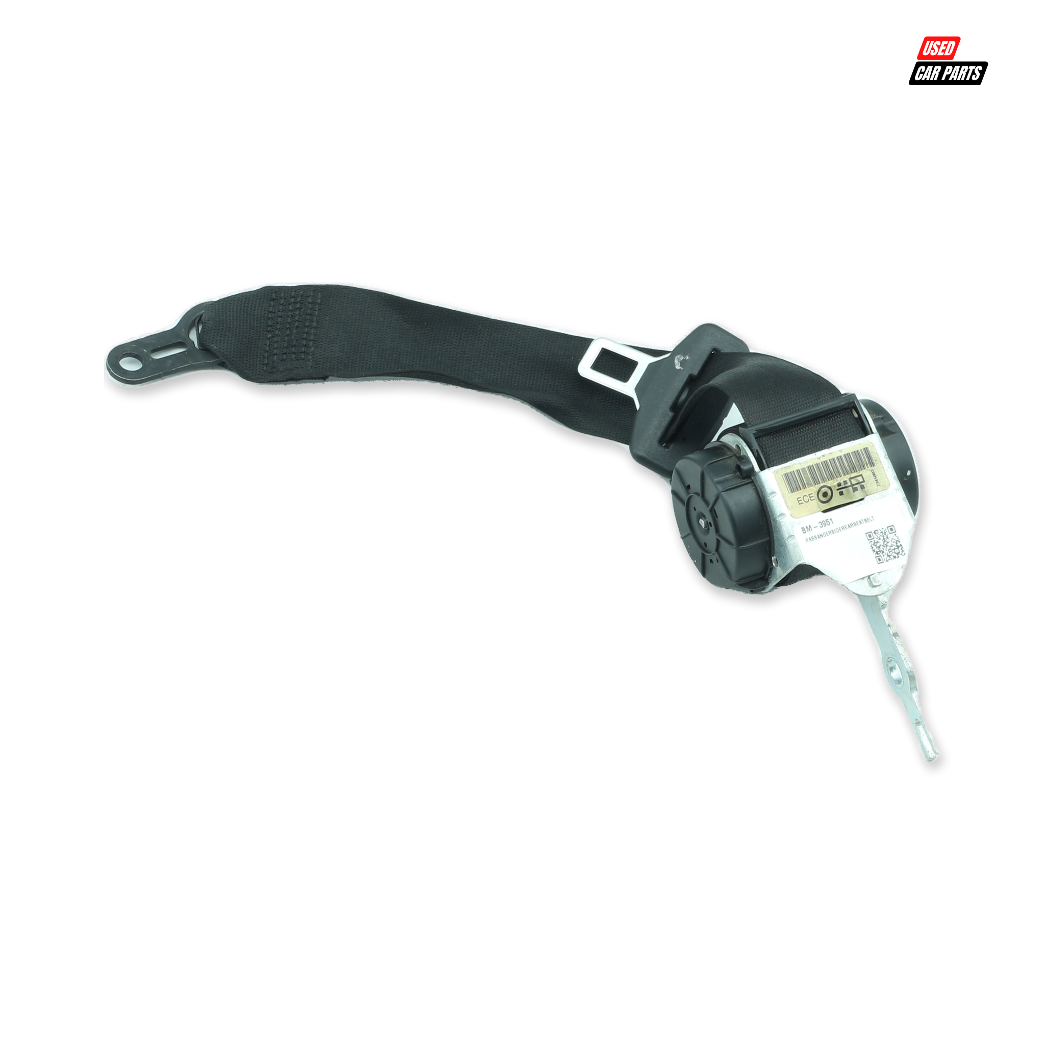 Used Passenger's Side Rear Seat Belt for 2010 BMW 3 Series (E90)