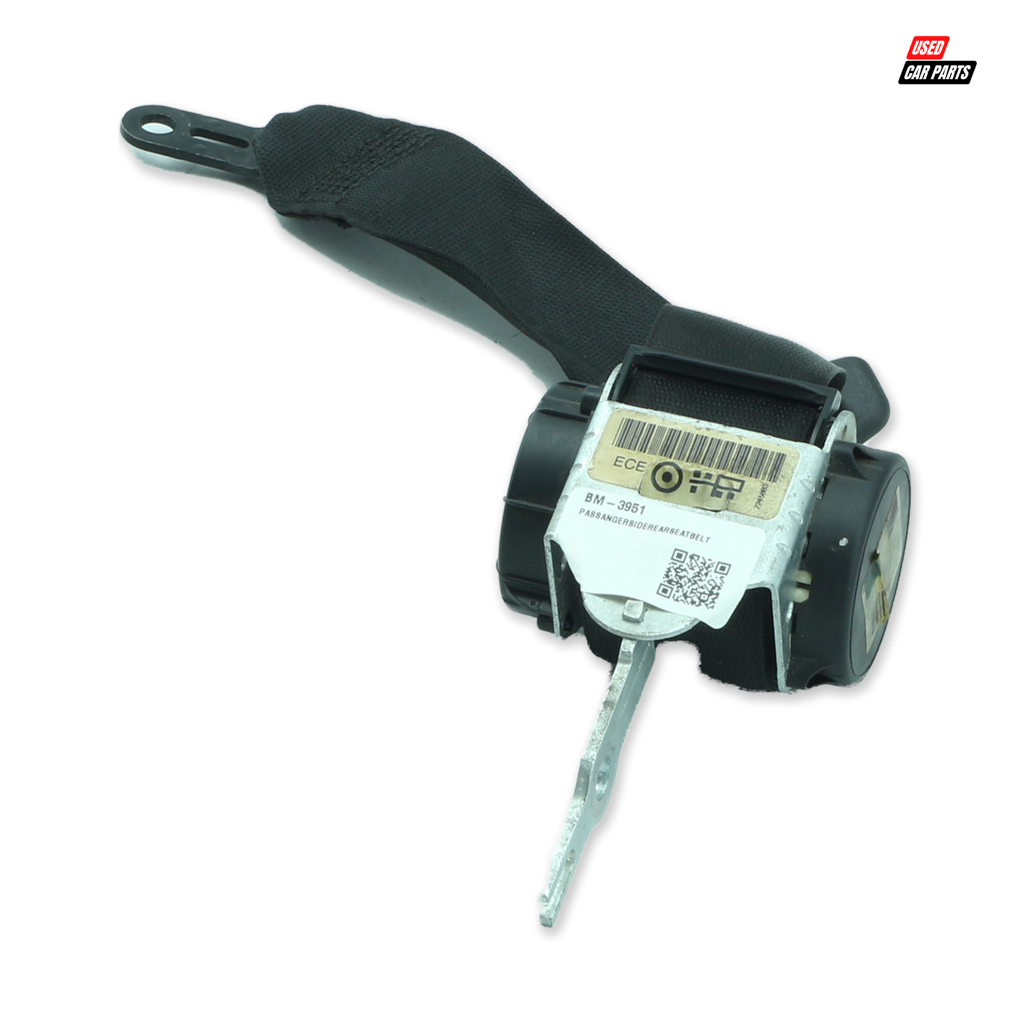 Used Passenger's Side Rear Seat Belt for 2010 BMW 3 Series (E90)