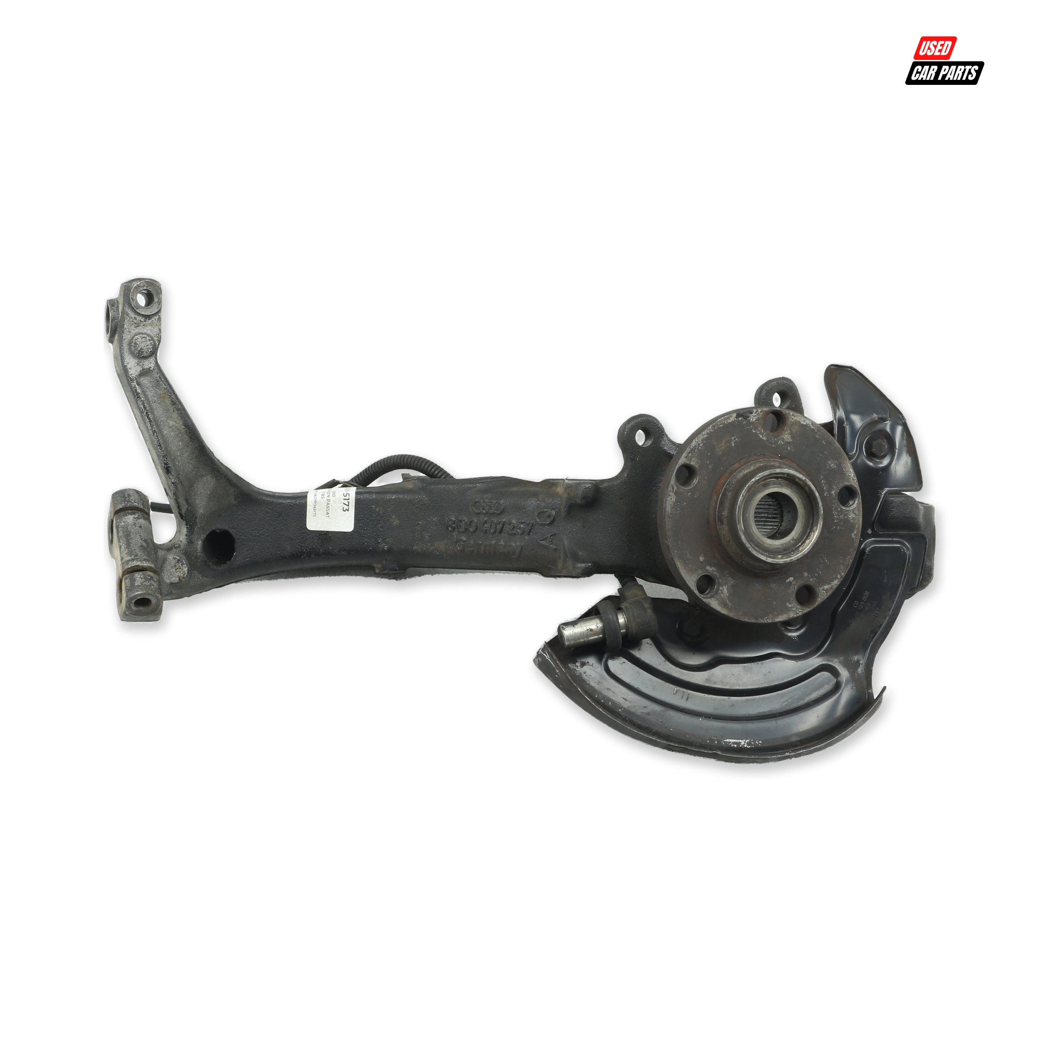 Used VOLKSWAGEN PASSAT 2000 Passengers Side Steering Knuckle (Part Number 8D0402257)