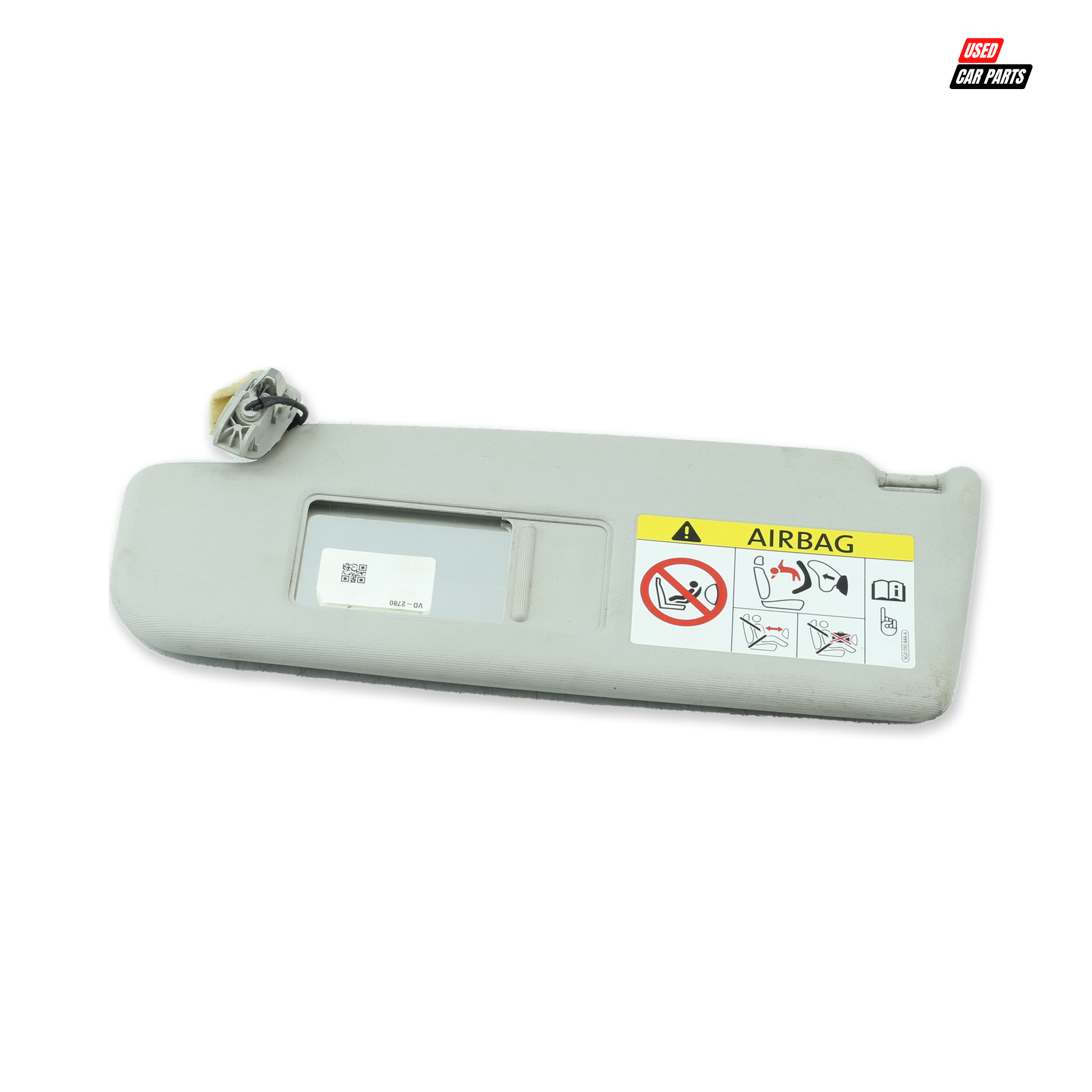 Used Passengers Side Sun Visor (Part Number 5C6857551) for 2015 VOLKSWAGEN JETTA