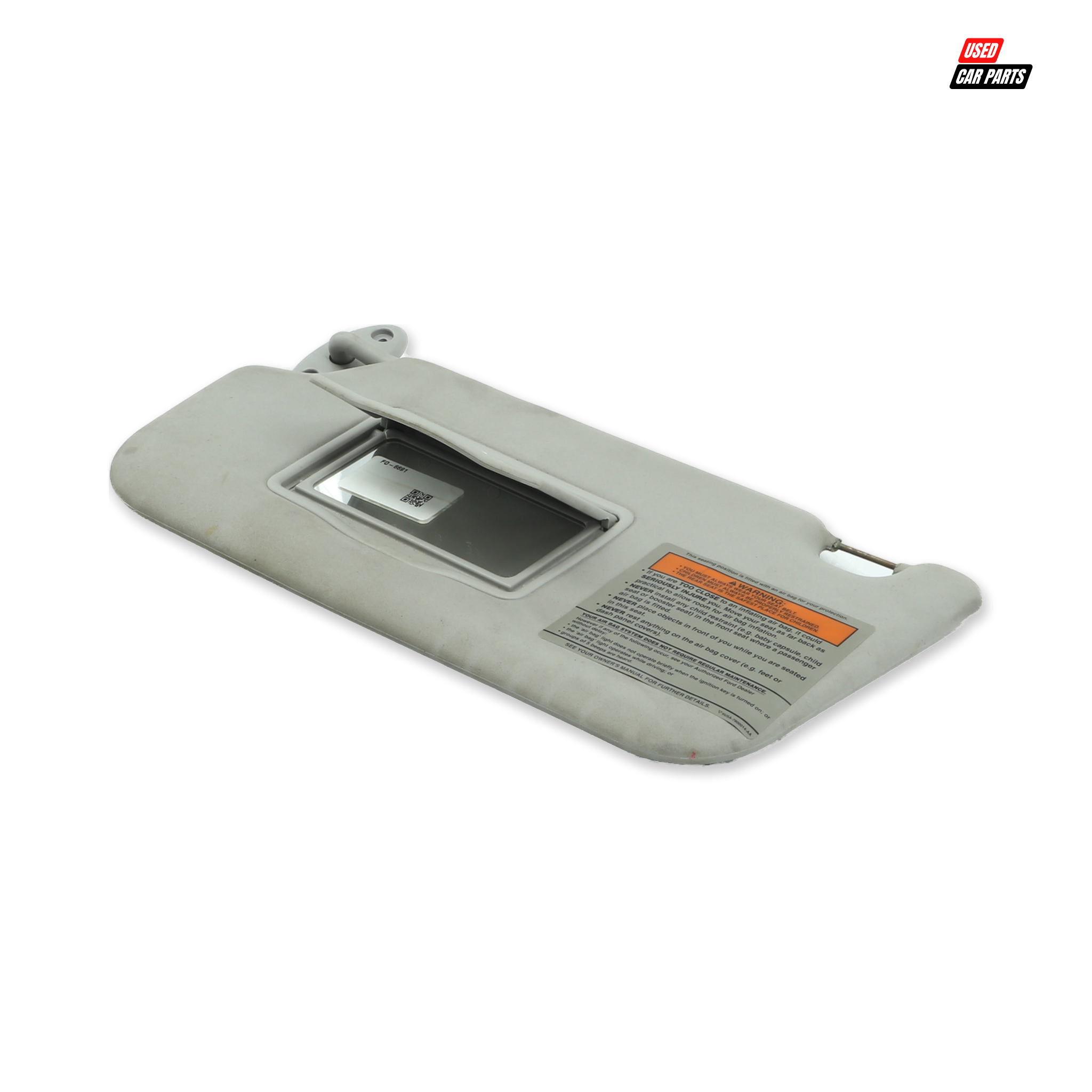 Passengers Side Sun Visor (Part Number 2S61A04101) for 2006 Ford Fiesta - Used