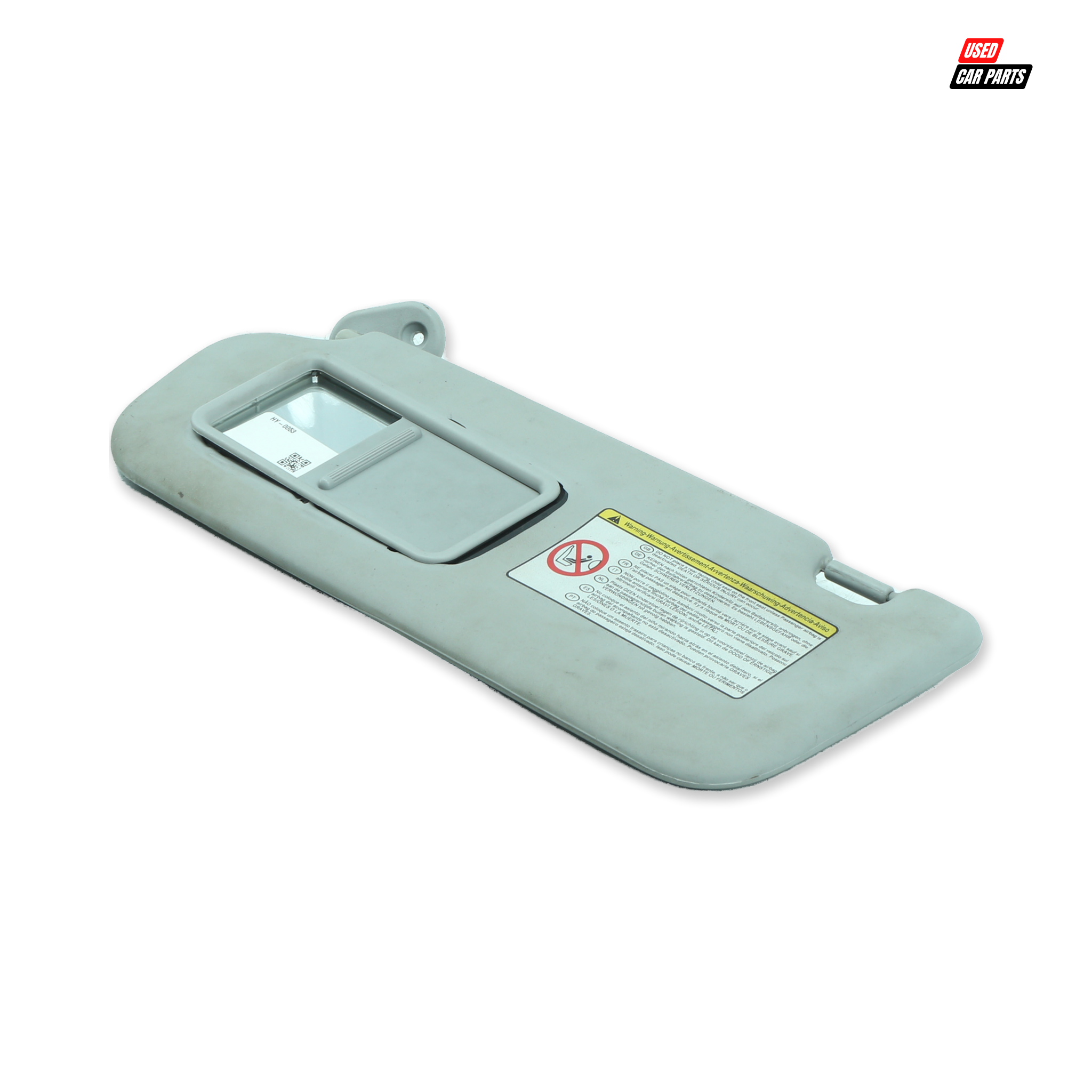 Used Passengers Side Sun Visor (Part Number PA6LH) for 2013 HYUNDAI i20 1.4D GLIDE
