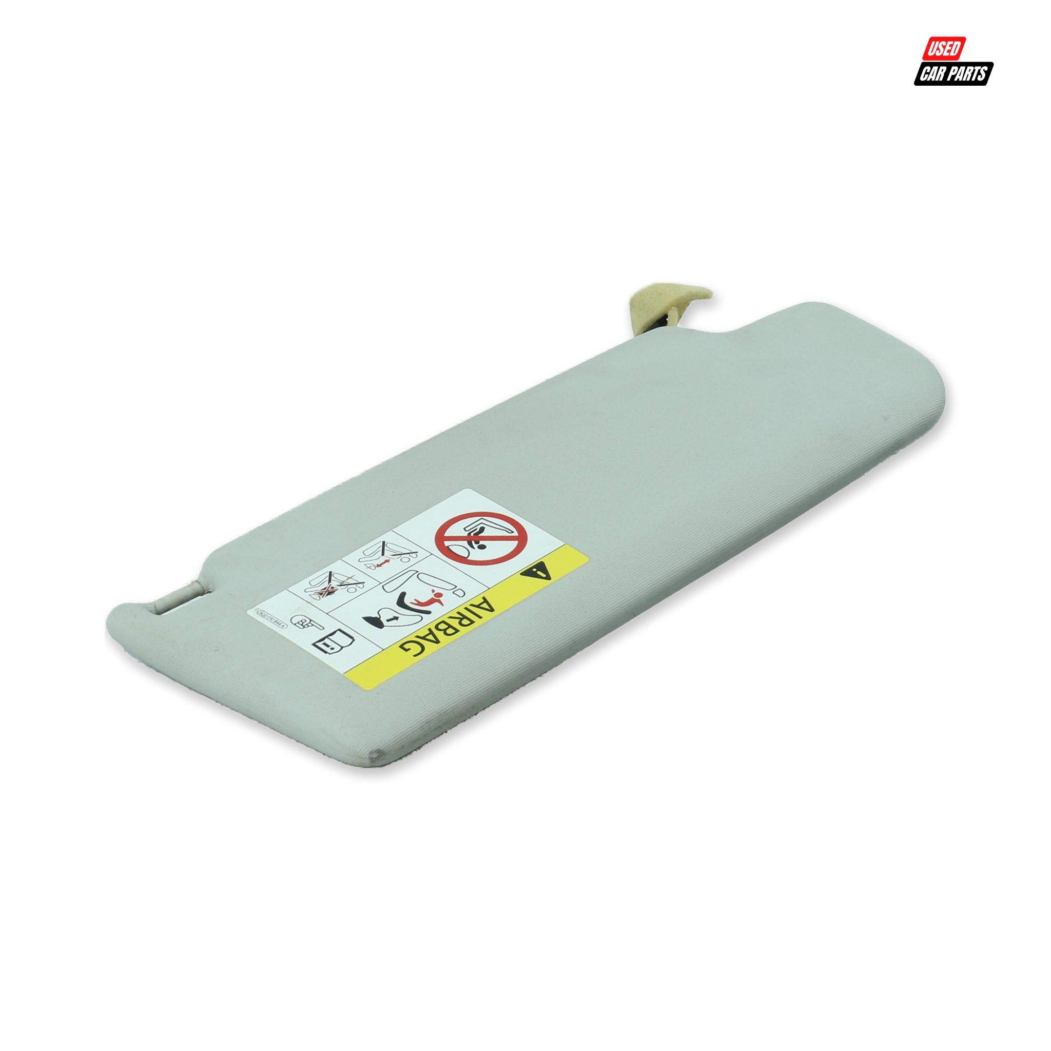 Used Passengers Side Sun Visor (Part Number 5C6857551) for 2015 VOLKSWAGEN JETTA