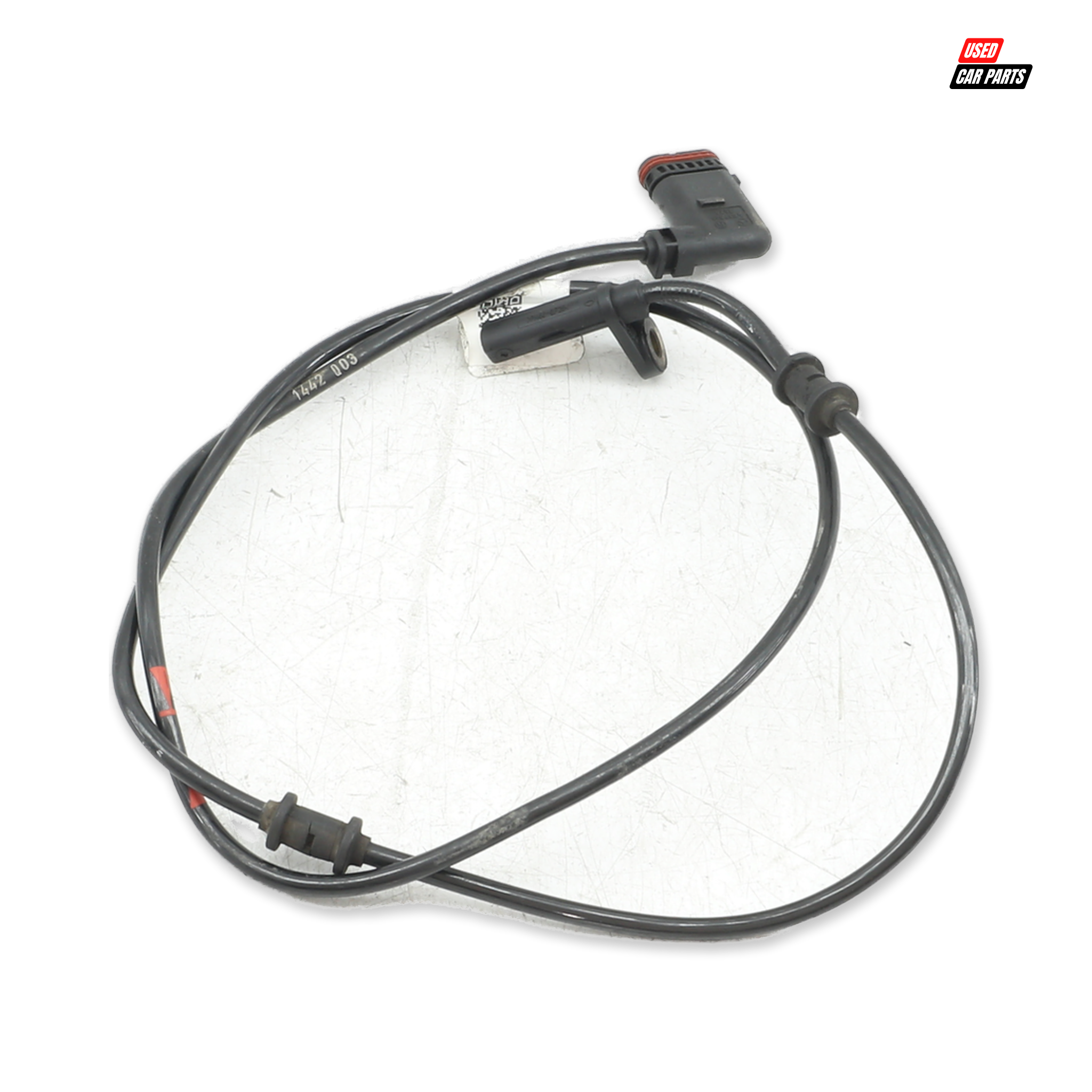 Salvaged Passengers Side Front ABS Sensor for 2003 Mercedes-Benz C230K Coupe A/T