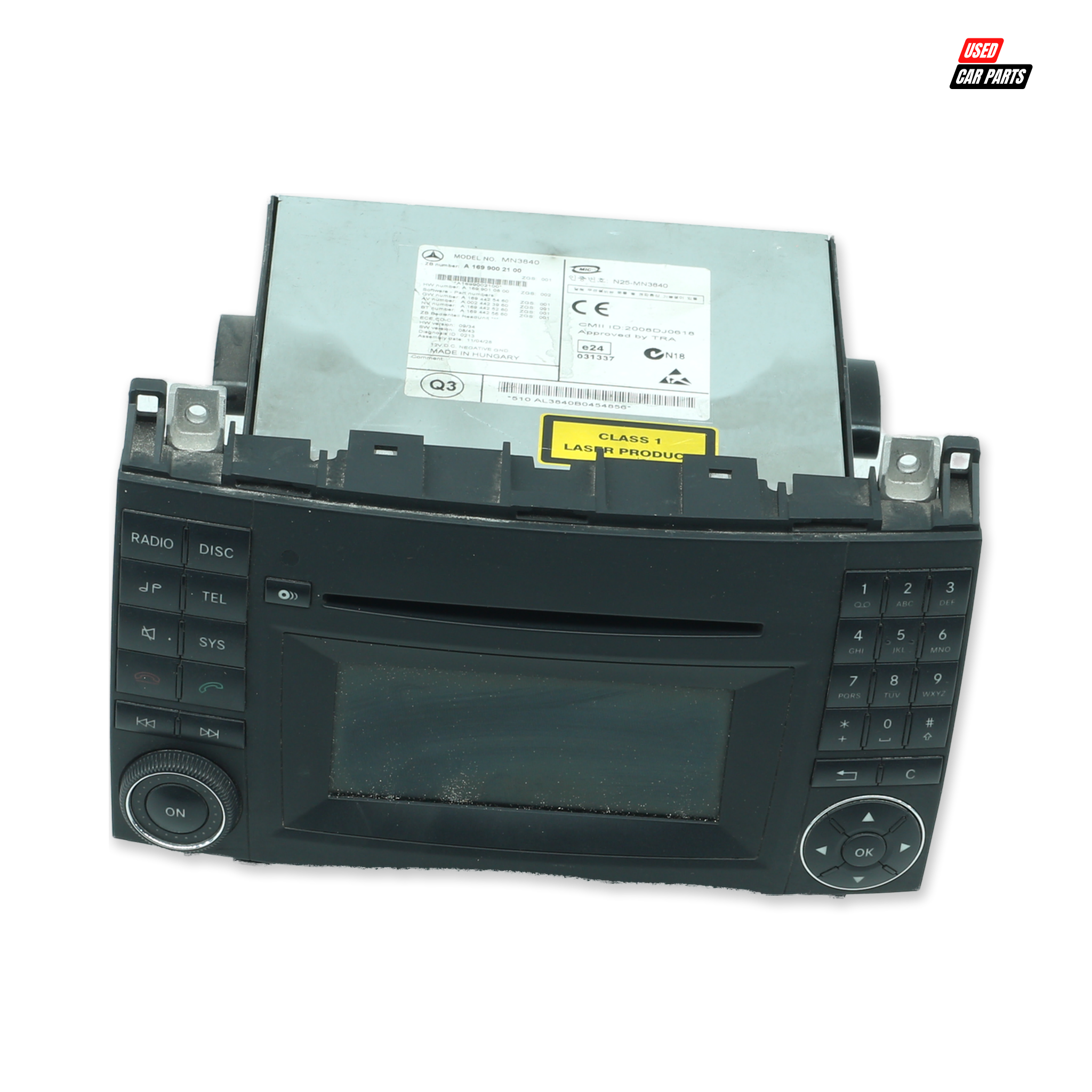 Used Radio (Part Number A1699002100) for MERCEDES-BENZ B180 2011