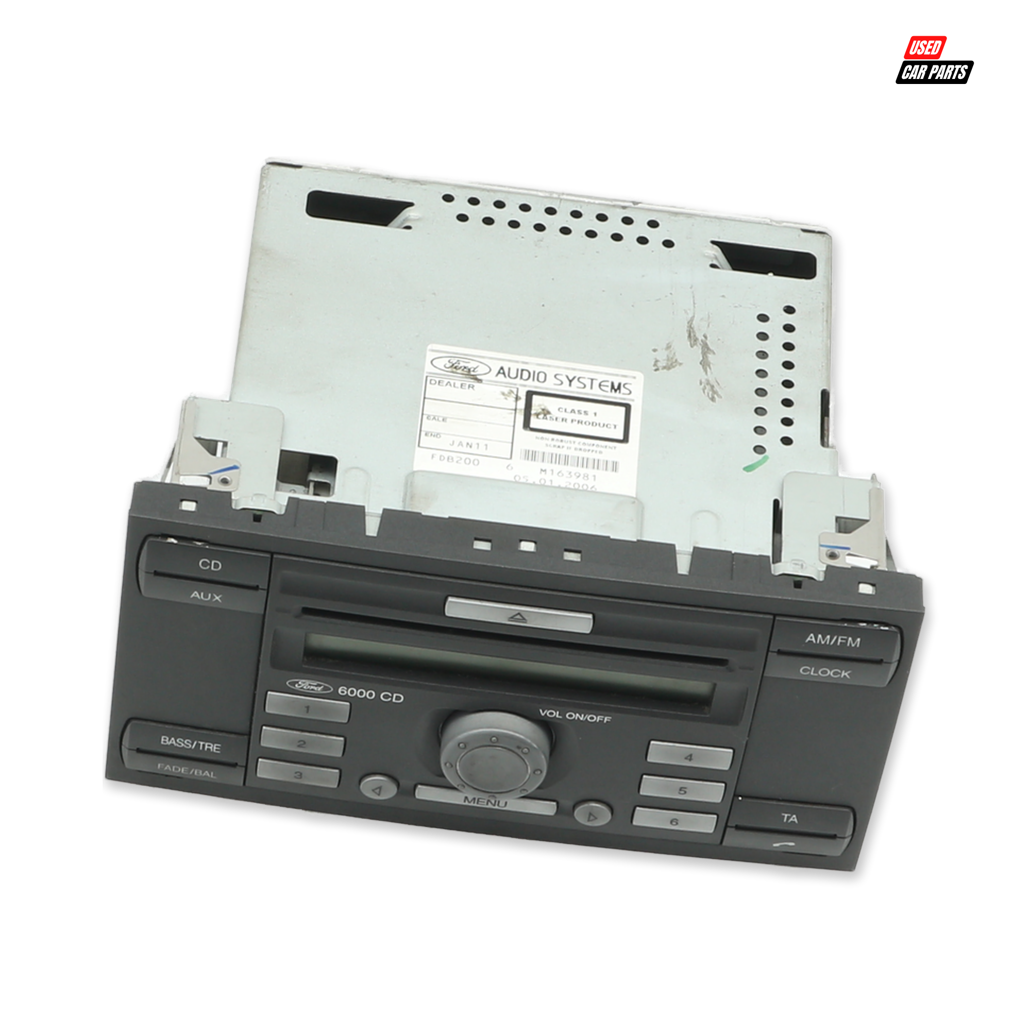 Used Ford Fiesta 1.4i Radio (Part Number 6S6118C815AF)