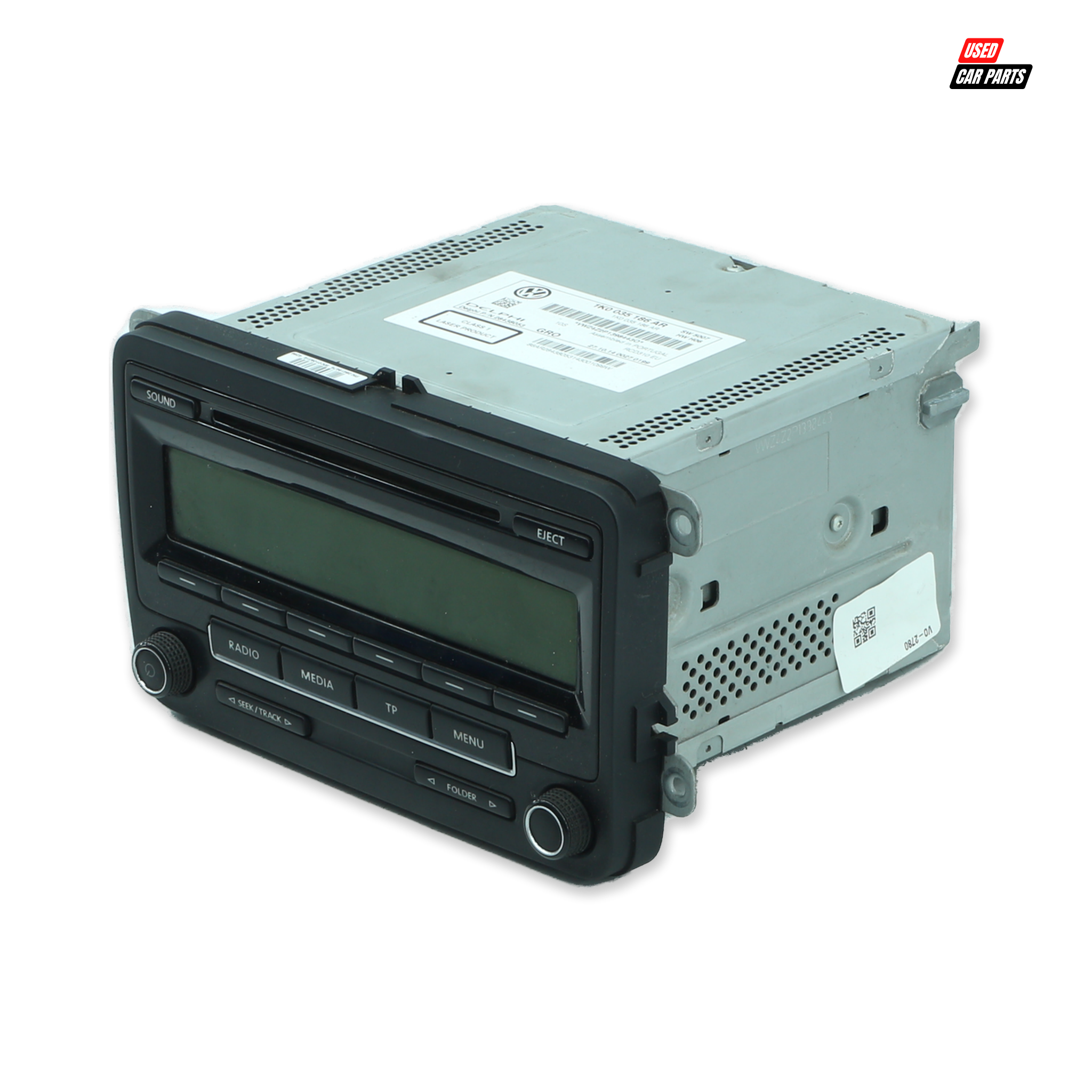 Used VOLKSWAGEN Radio (Part Number 1K0035186AR) - Salvaged 2015 Jetta GP 1.4 TSI Comfortline