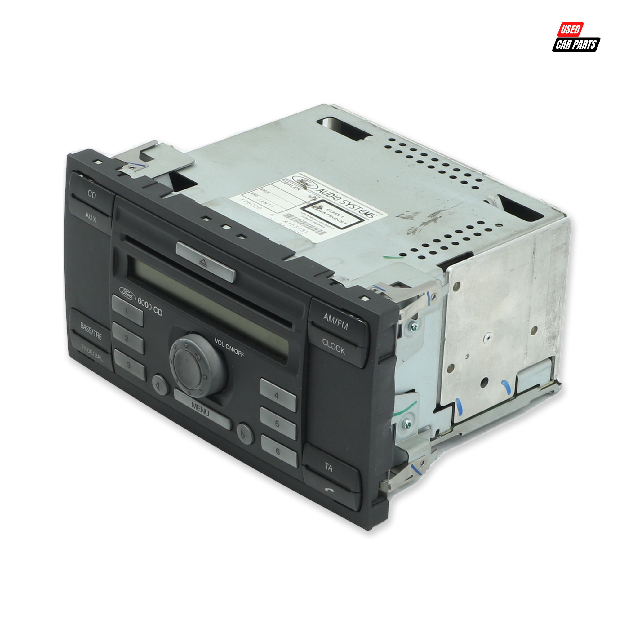 Used Ford Fiesta 1.4i Radio (Part Number 6S6118C815AF)