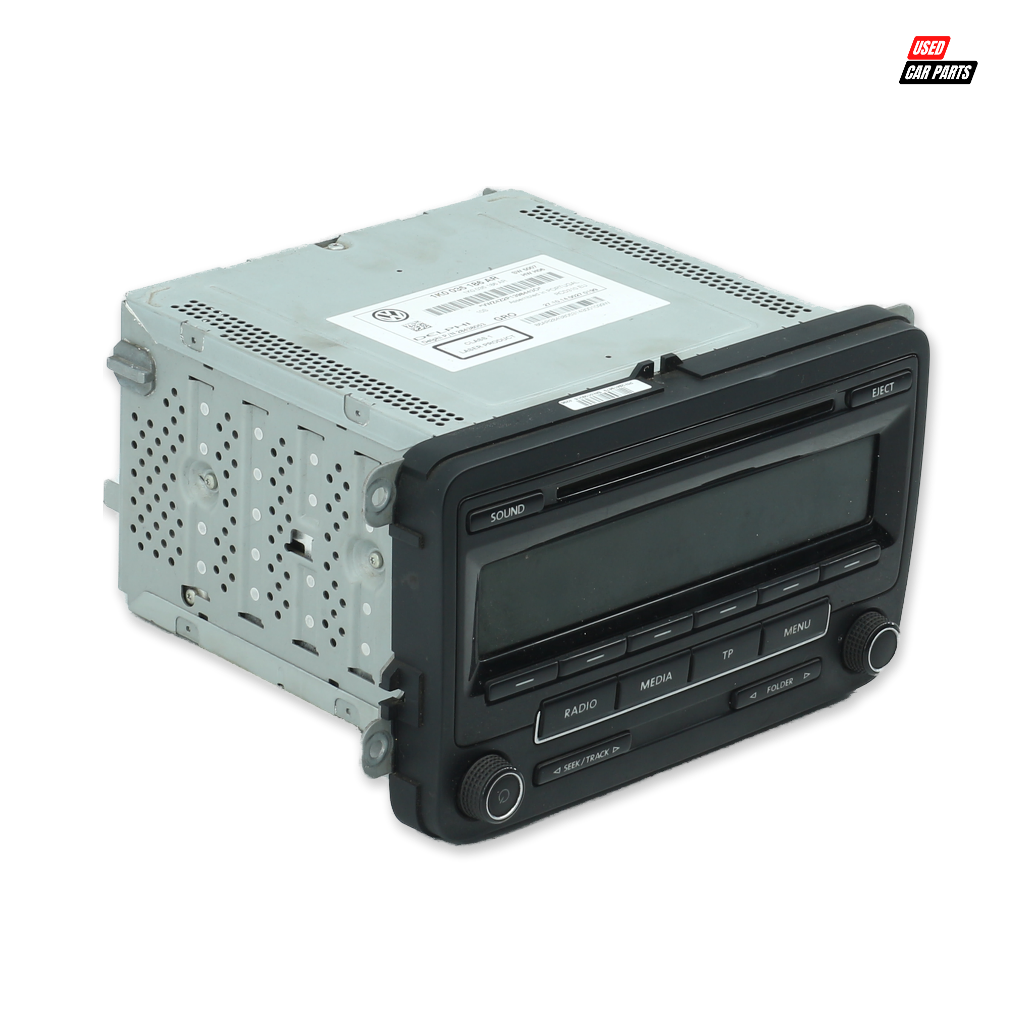 Used VOLKSWAGEN Radio (Part Number 1K0035186AR) - Salvaged 2015 Jetta GP 1.4 TSI Comfortline