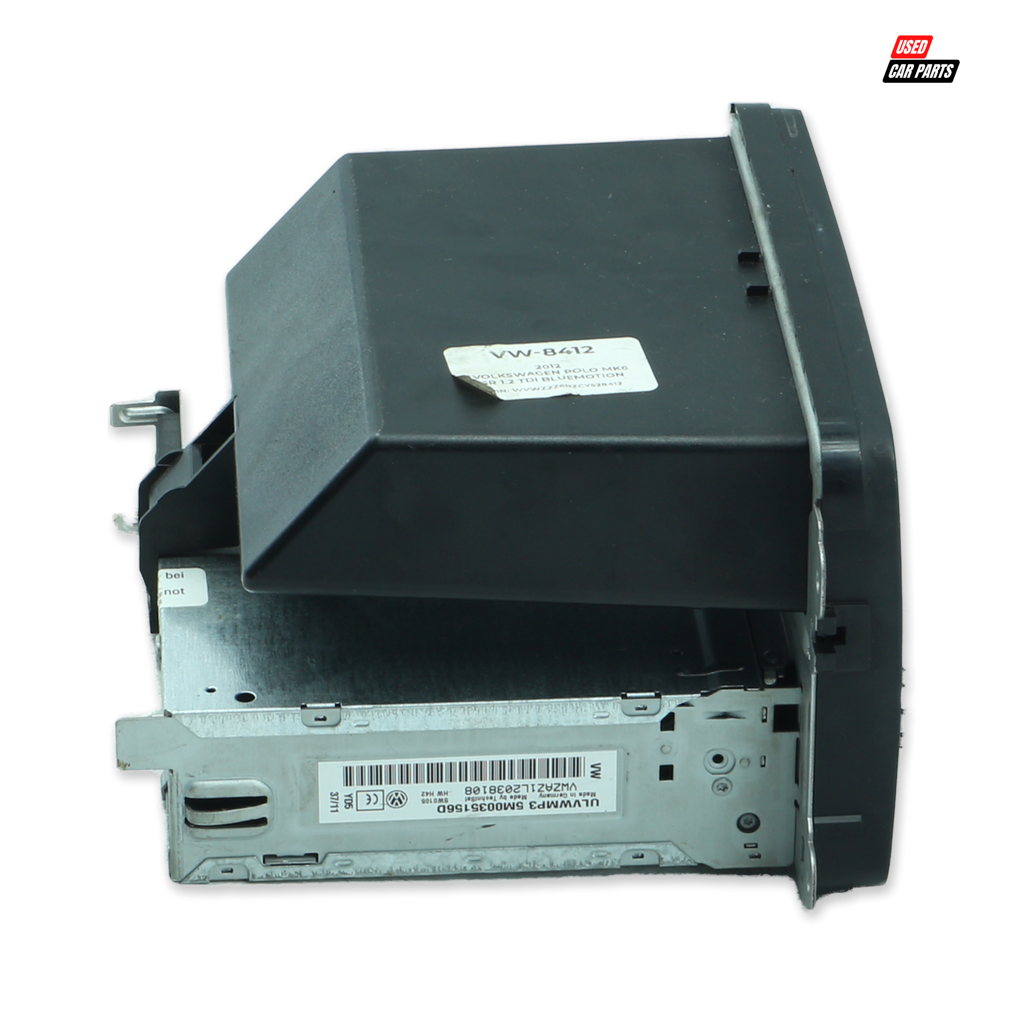 Used Volkswagen Polo Mk5 Hatchback TDI 2009 Radio (Part Number 5M0035156D)