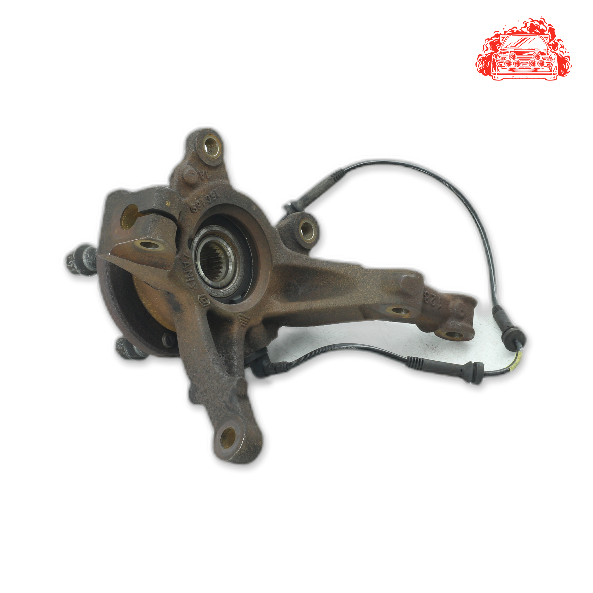 Used Renault Sandero Driver Side Front Knuckle and Hub