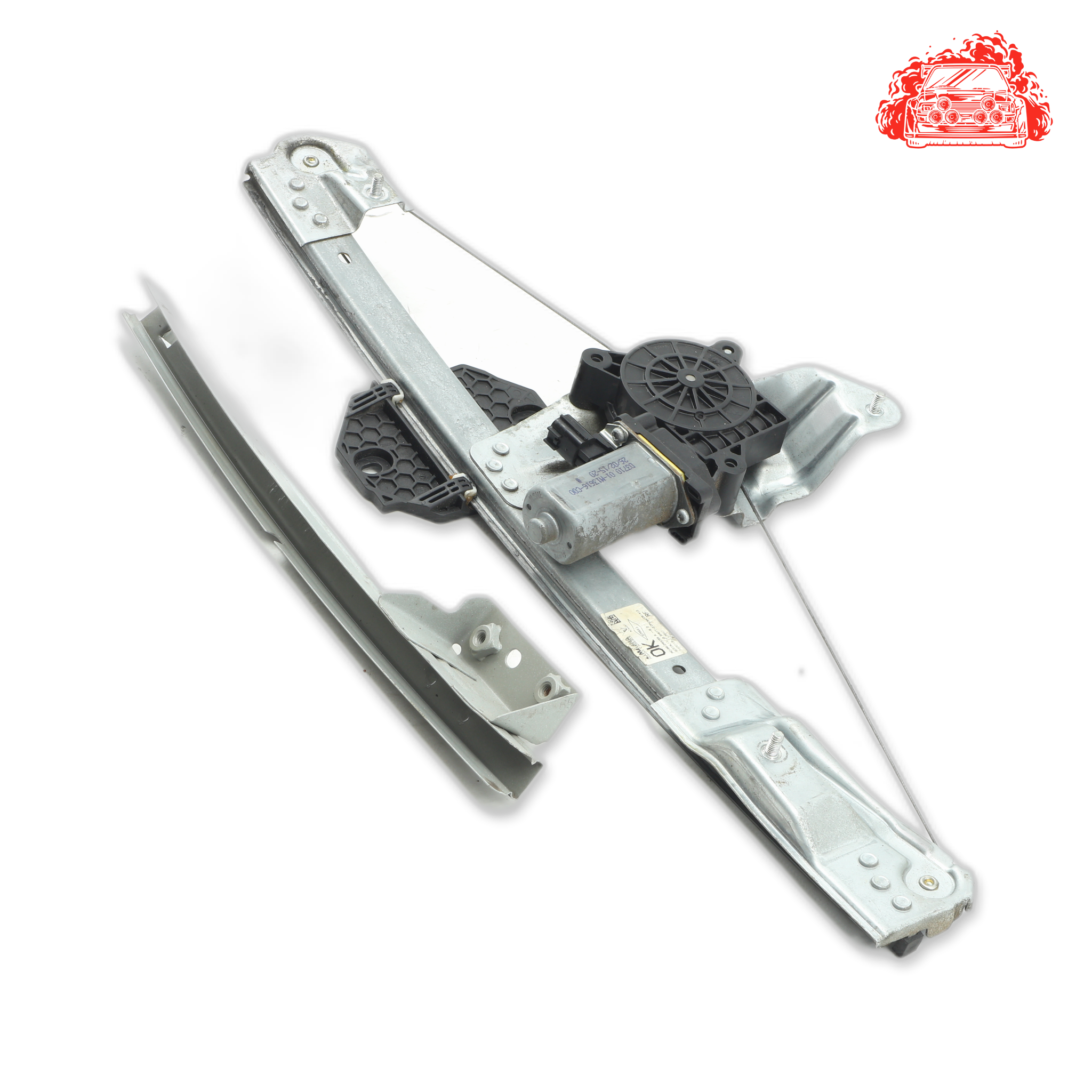 Used Renault Sandero Driver Side Front Window Mechanism - OEM Part 807209299R