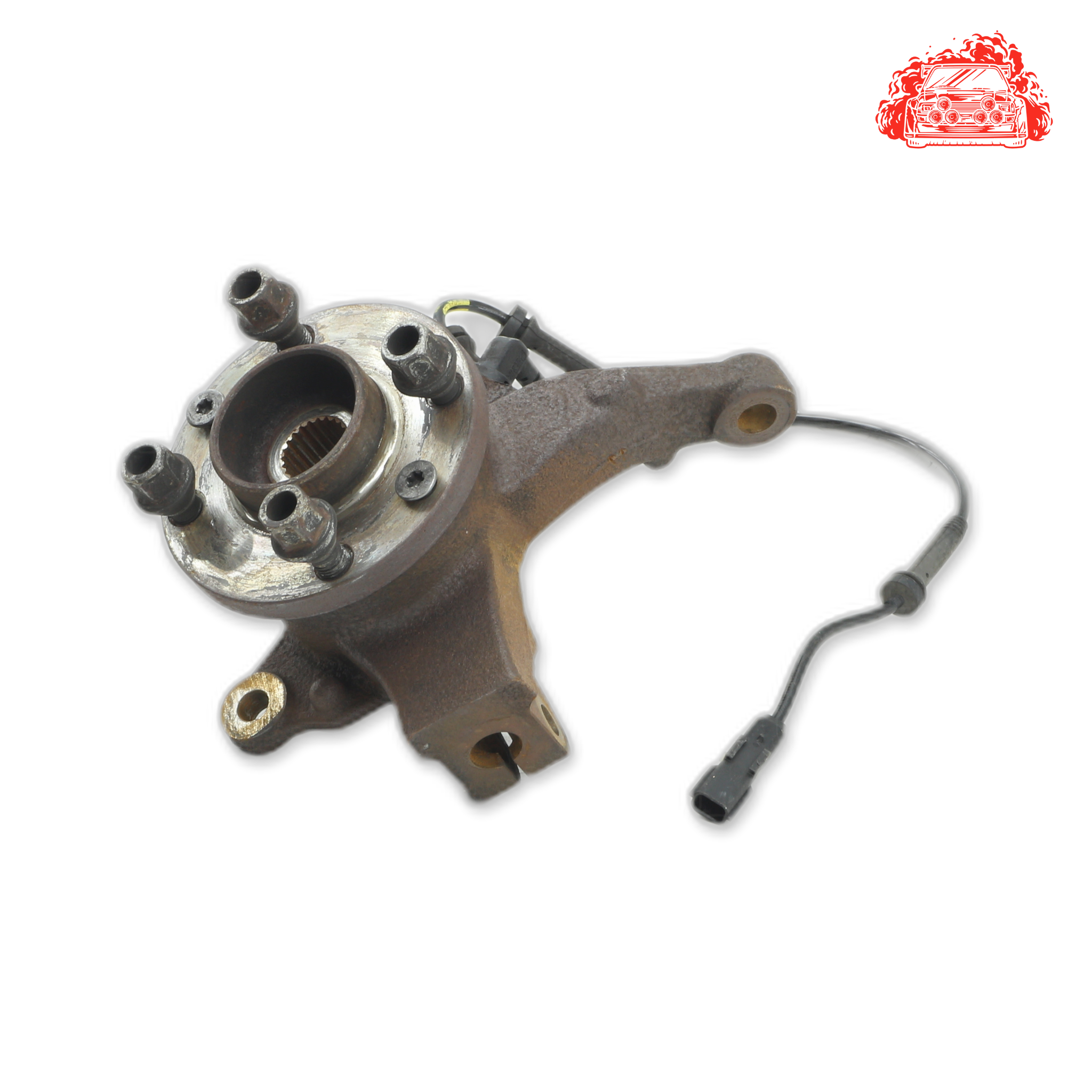 Used Renault Sandero Passenger Side Front Knuckle and Hub