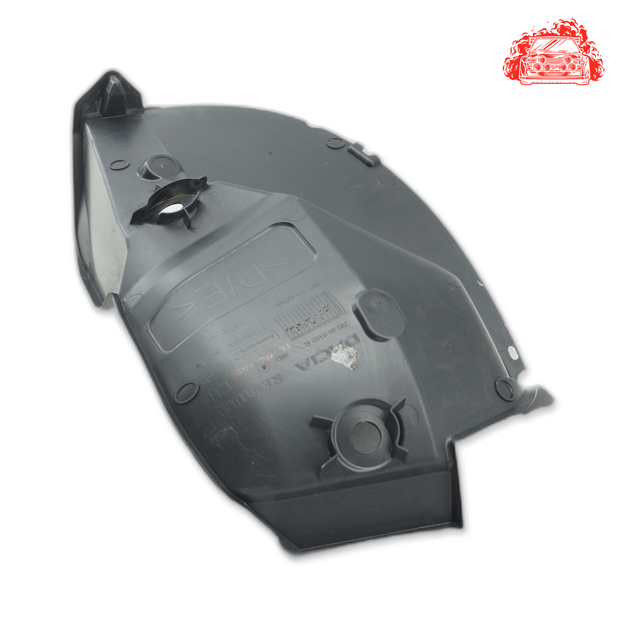 Used Renault Sandero Passenger Side Rear Fender Liner - OEM Part 767498109R