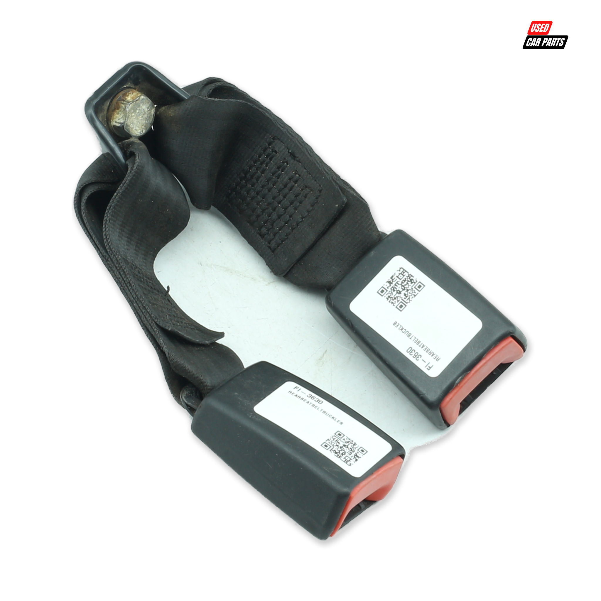 Used FIAT PANDA 1.2 DYNAMIC (2008) Rear Seatbelt Buckle - Salvaged