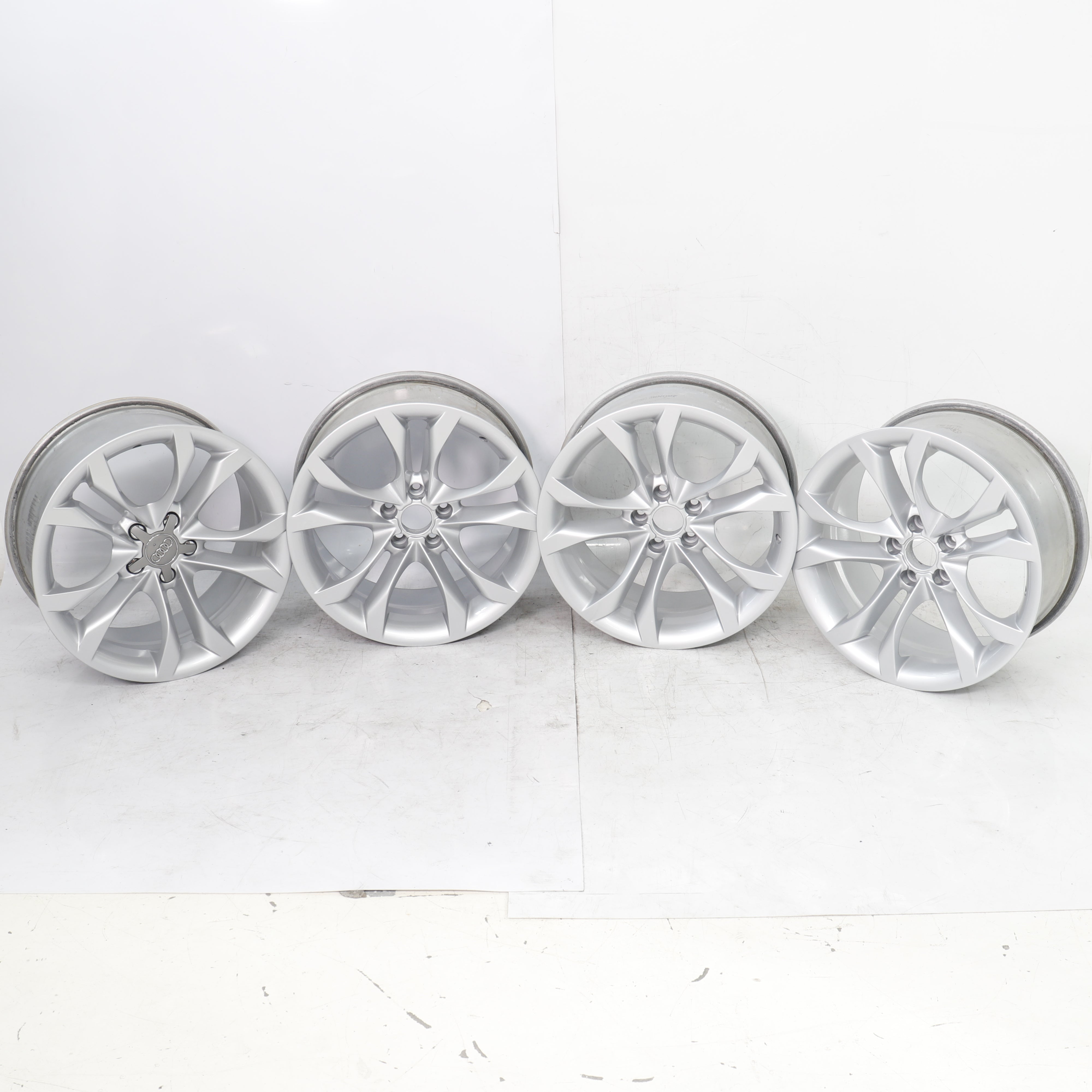 Used Audi A5 S5 Quattro Rim Set 5 Stud 114 Pcd 18 Inch - OEM Part 8T0601025G