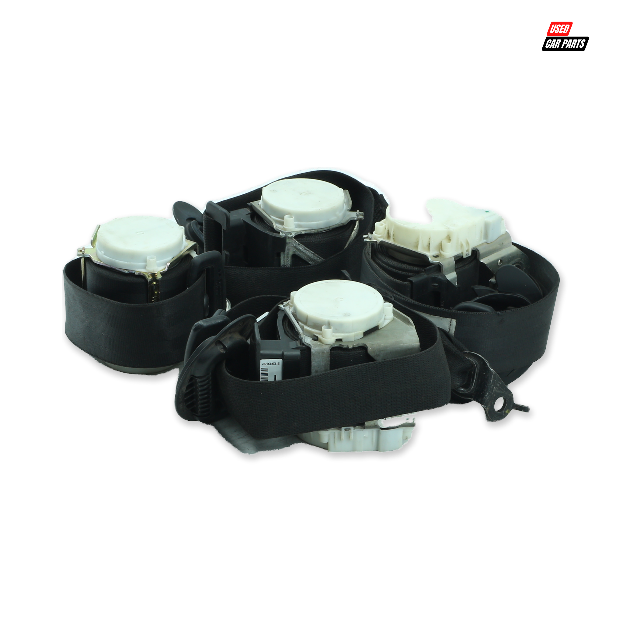 Used OEM Seat Belts (Part Number 33035173) for 2009 Volkswagen Polo Mk5 Hatchback TDI