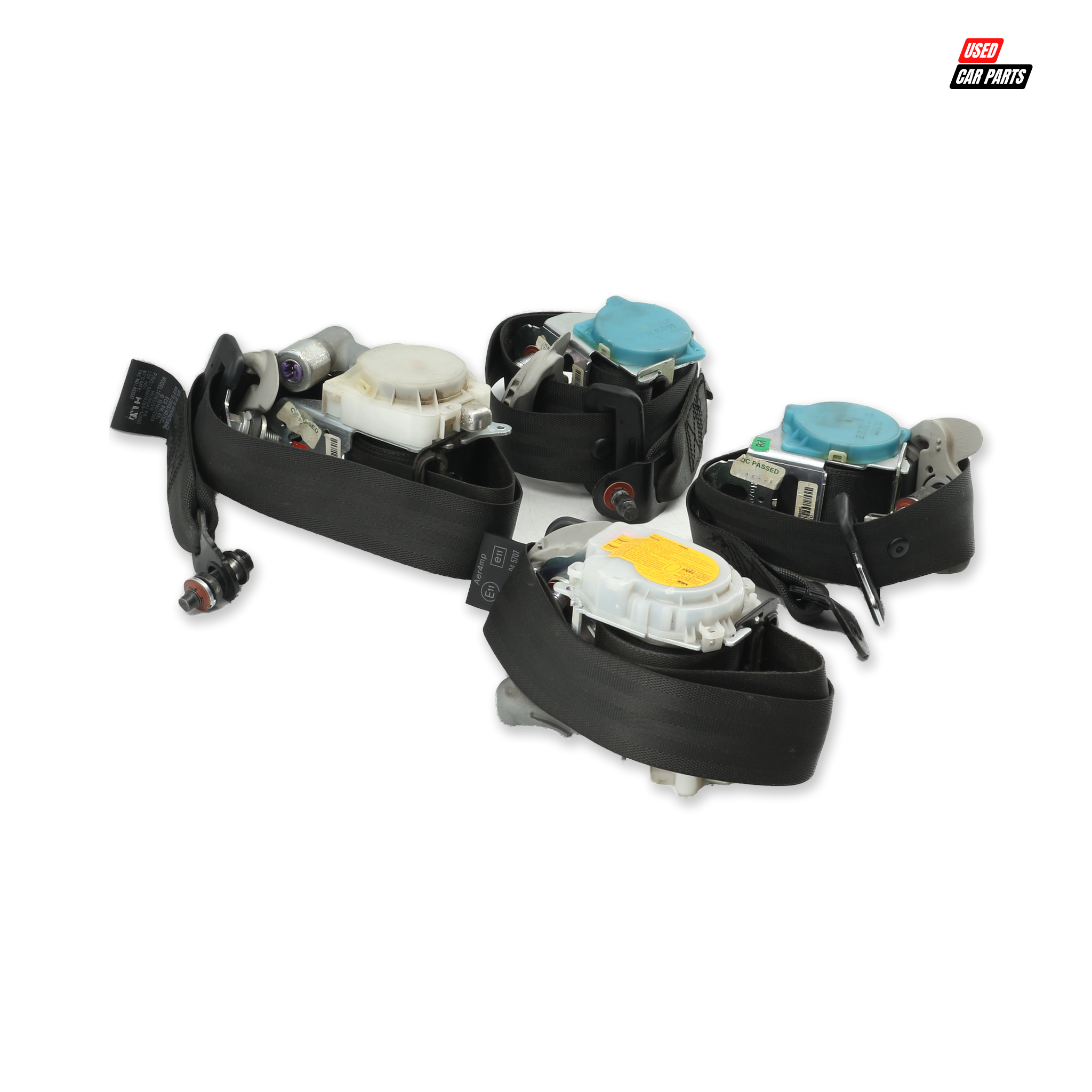 Used Seat Belts (Part Number 8887080-1J200) for 2013 HYUNDAI i20 1.4D GLIDE