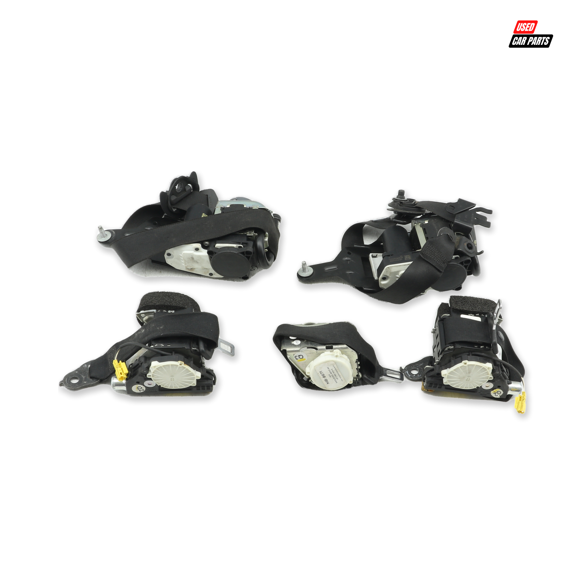 Used Seat Belts for 2012 MERCEDES-BENZ C180 (Salvaged)