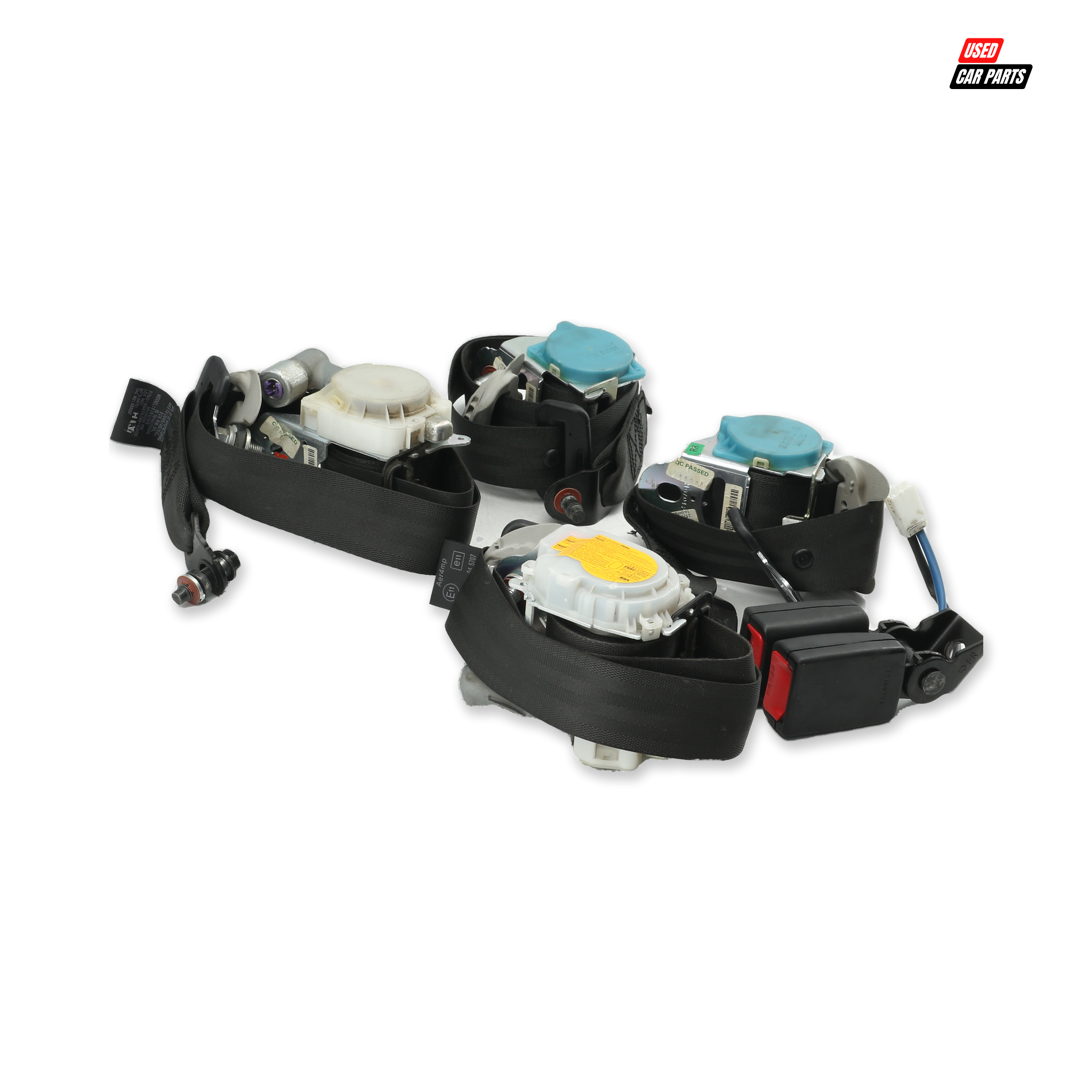 Used Seat Belts (Part Number 8887080-1J200) for 2013 HYUNDAI i20 1.4D GLIDE