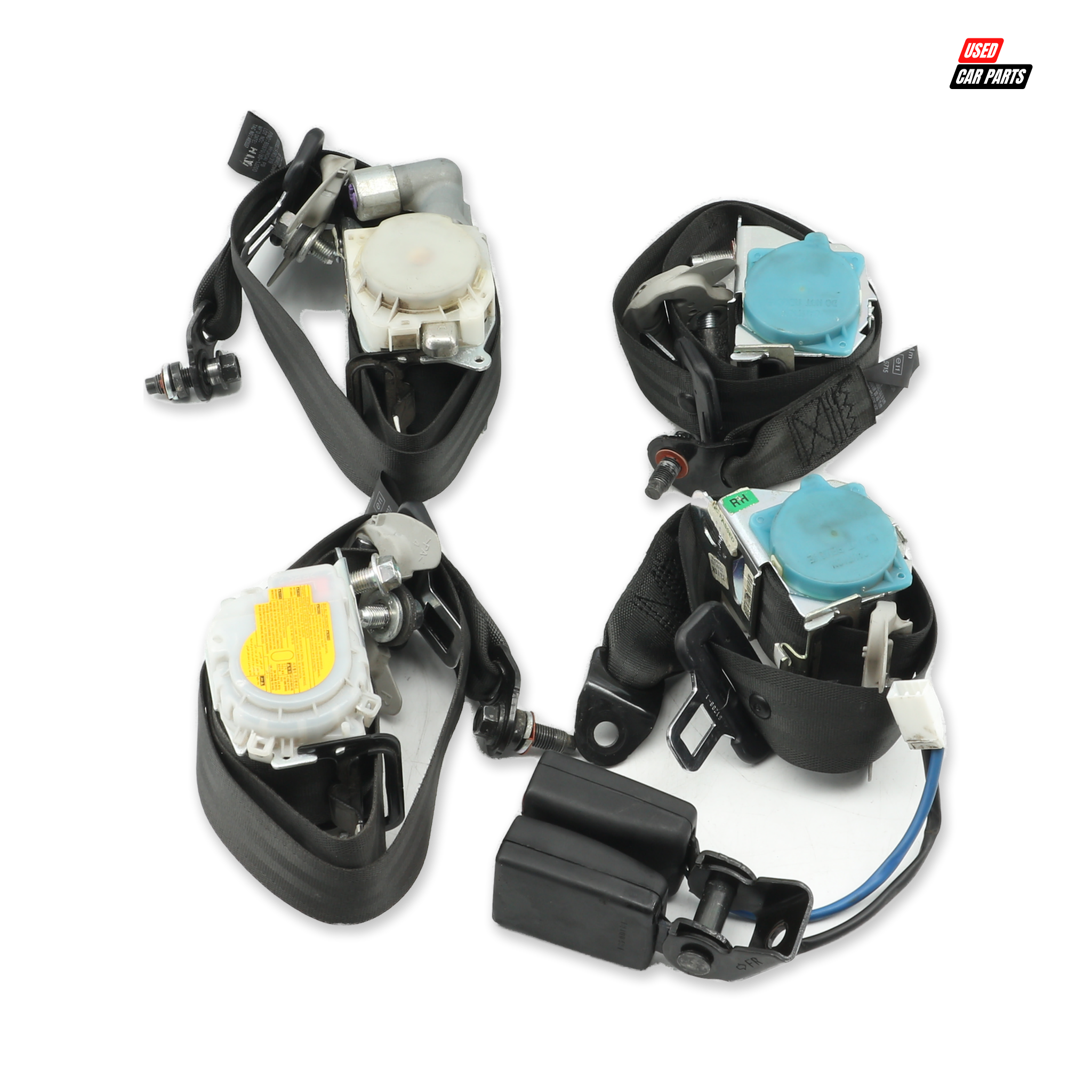 Used Seat Belts (Part Number 8887080-1J200) for 2013 HYUNDAI i20 1.4D GLIDE