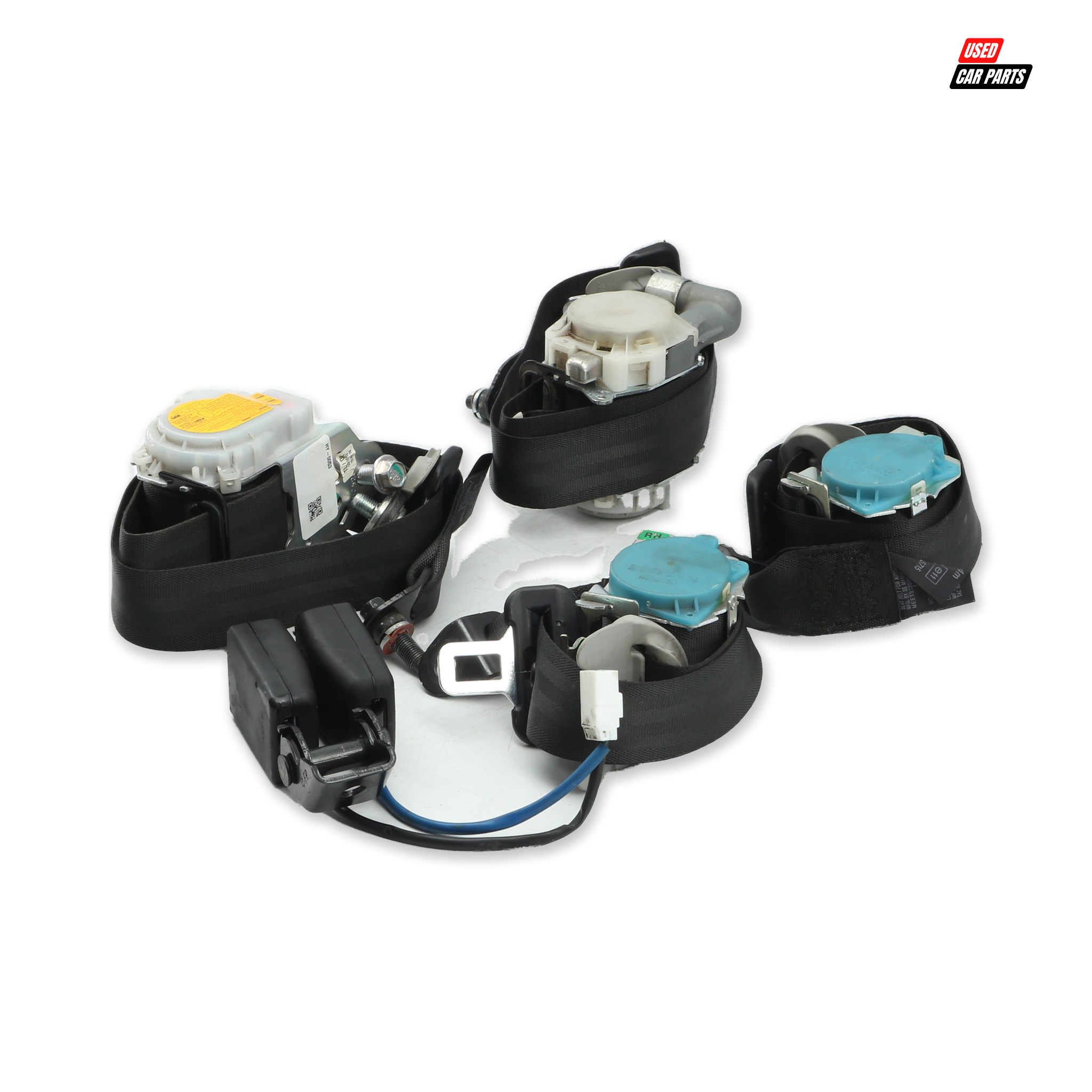 Used Seat Belts (Part Number 8887080-1J200) for 2013 HYUNDAI i20 1.4D GLIDE