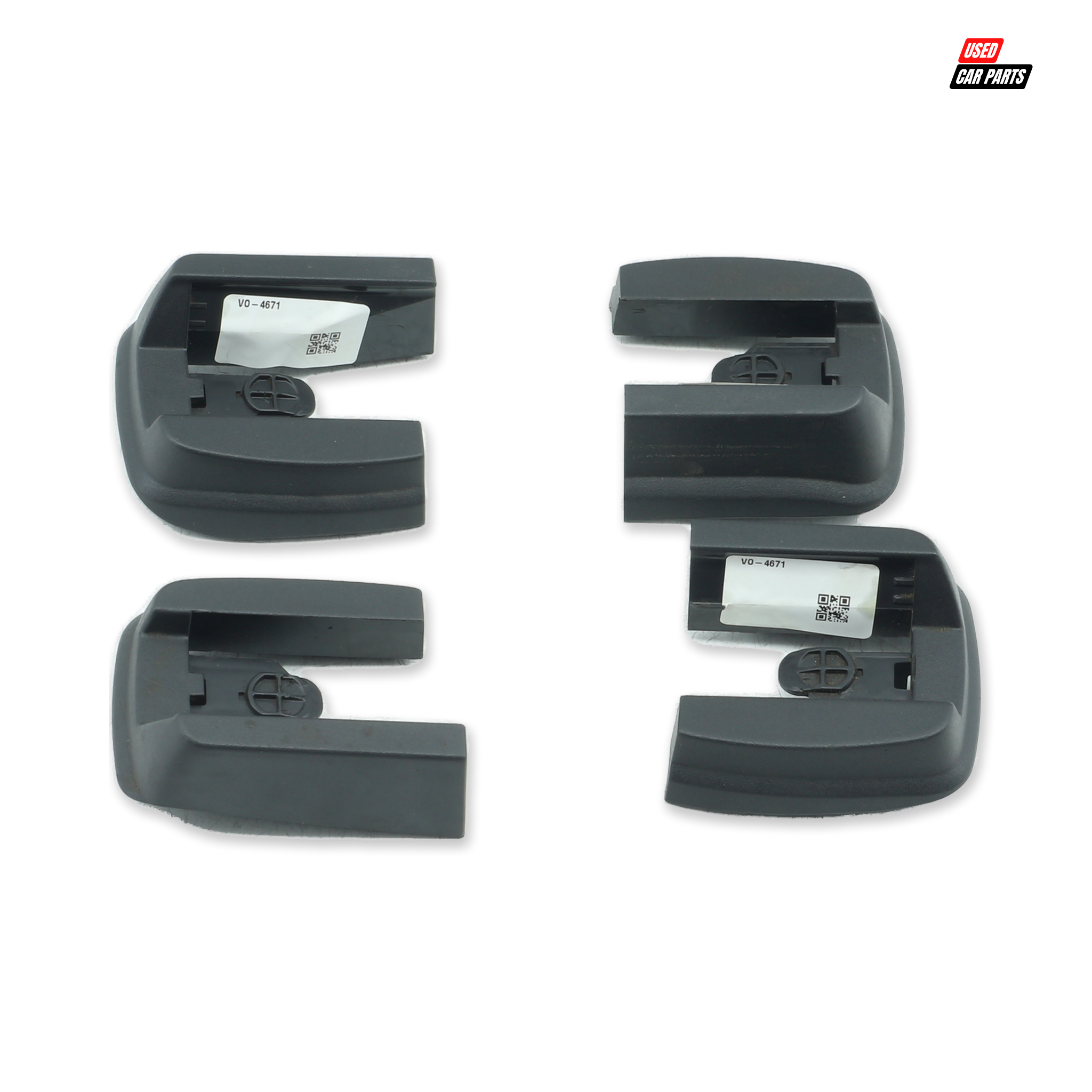 Used Seat Rail End Covers (Part Number 30662557) for 2012 VOLVO XC90 D5 GEARTRONIC AWD