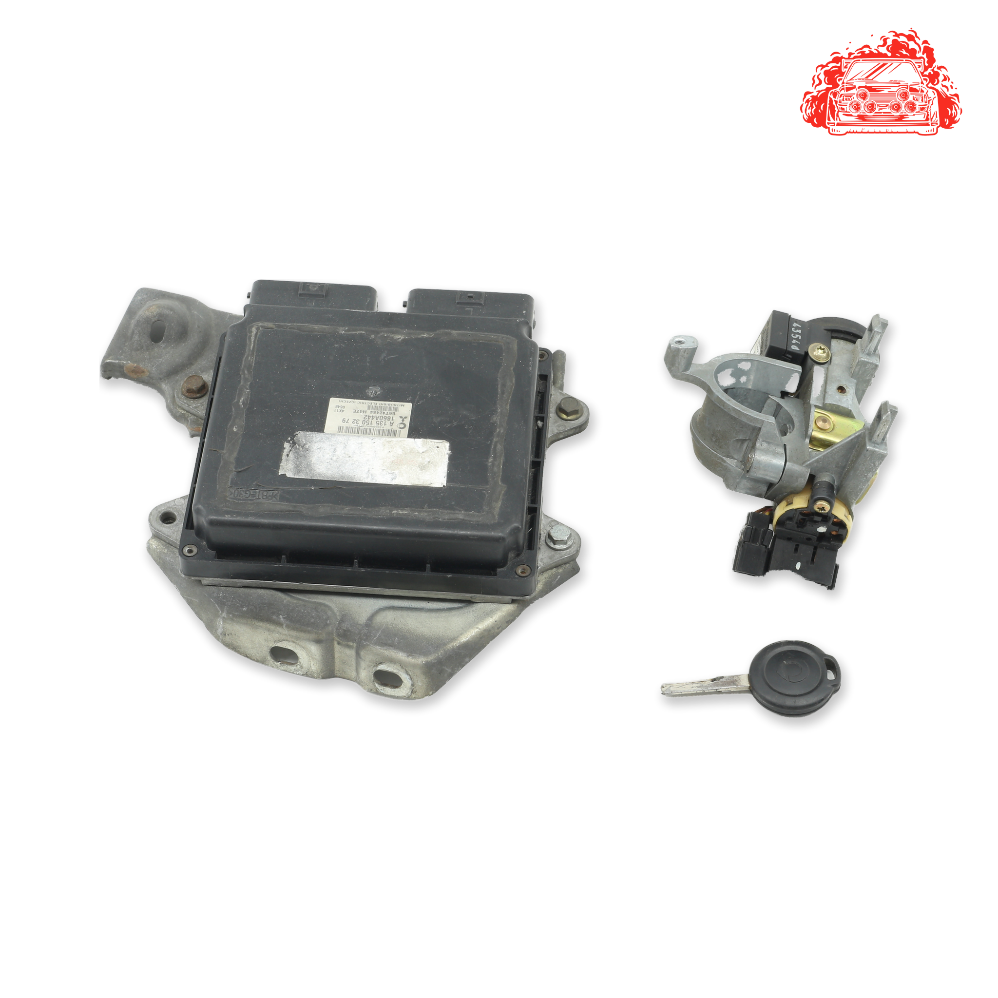 SMART forfour ECU + Ignition + Keys + Barrels - OEM Part A1351503279
