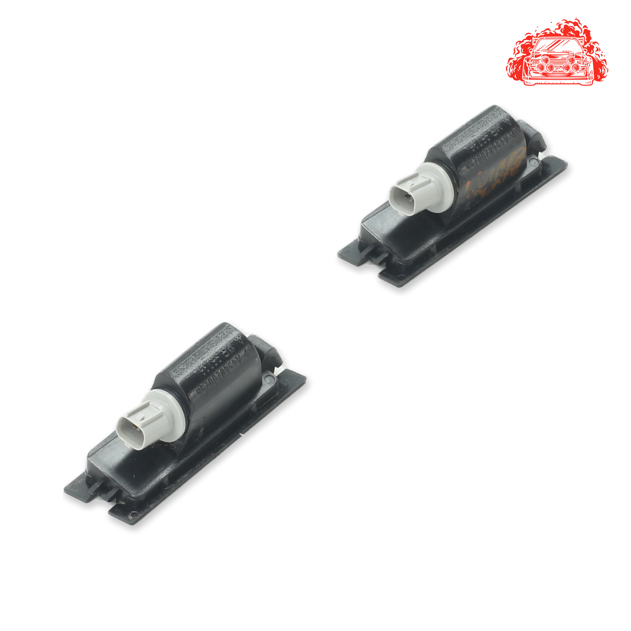 SMART forfour Number Plate Lights