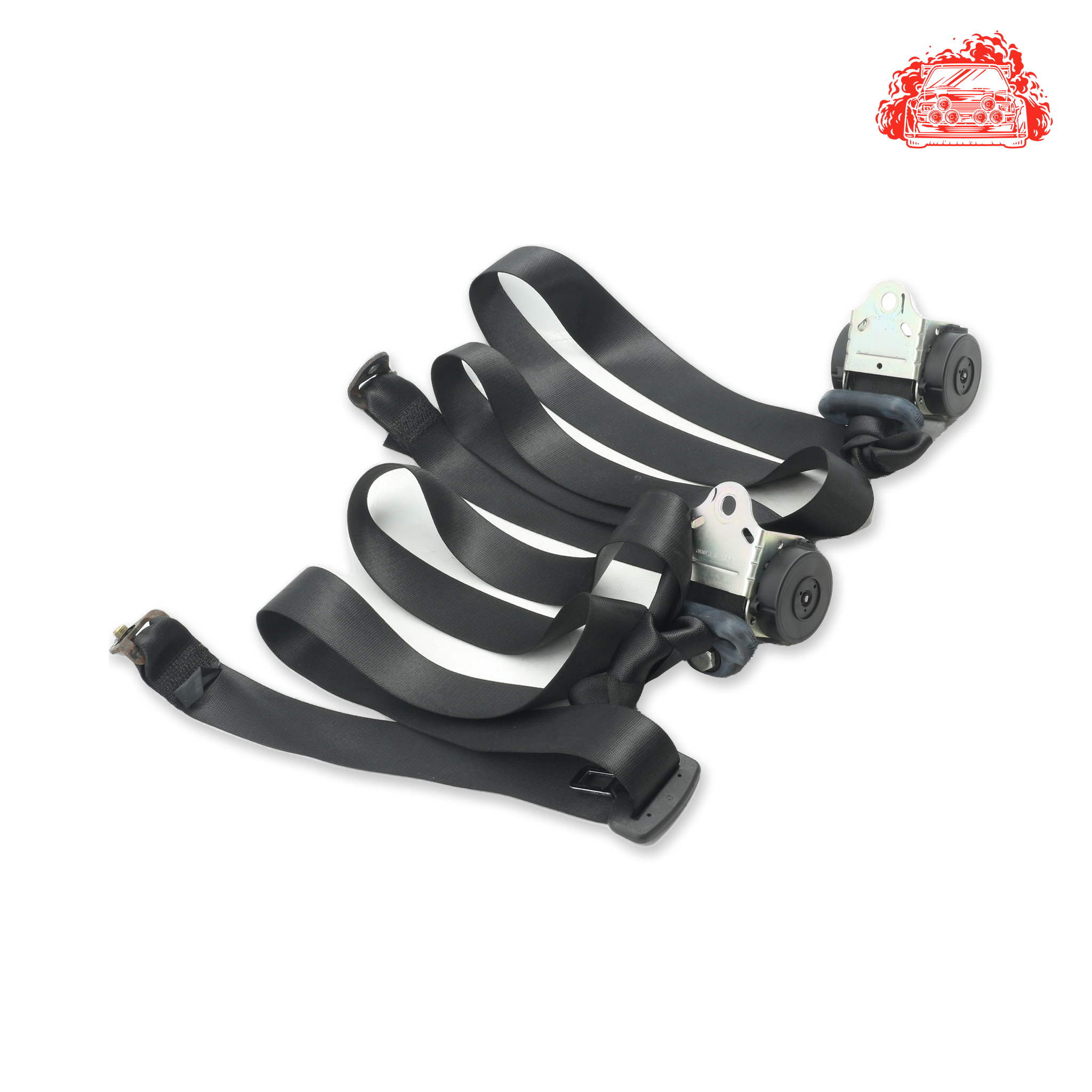 SMART forfour Rear Non Pretensioner Seat Belt Set - OEM 602441200