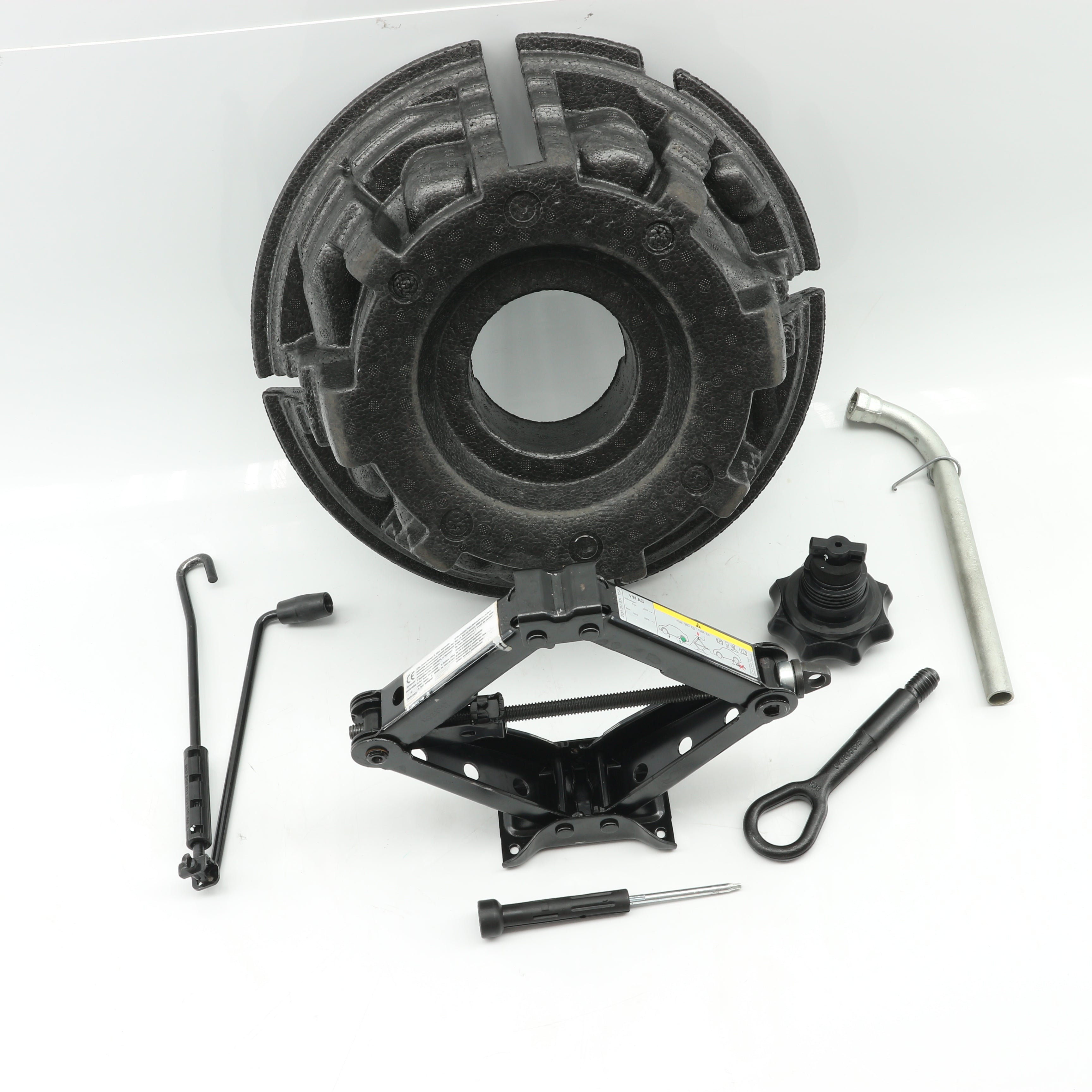 Used VOLKSWAGEN POLO 1.2 TRENDLINE DSG Spare Wheel Foam Insert - OEM 2G0012115M