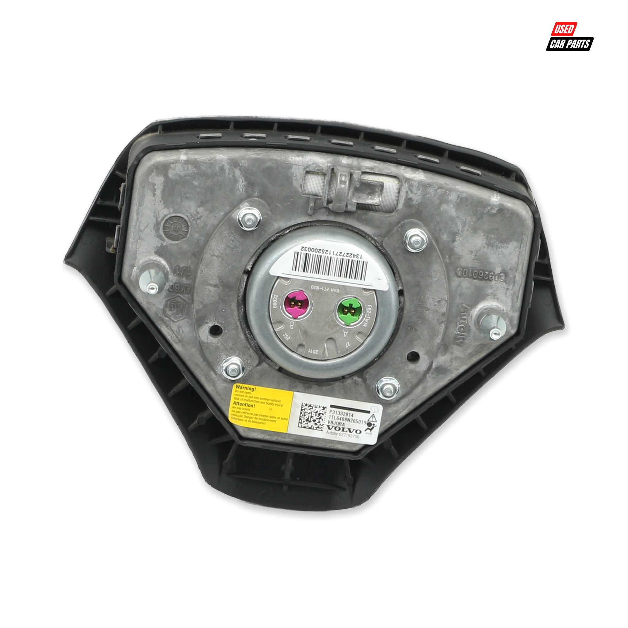 Used Steering Wheel Airbag (Part Number P31332814) for 2012 VOLVO XC90 D5 GEARTRONIC AWD