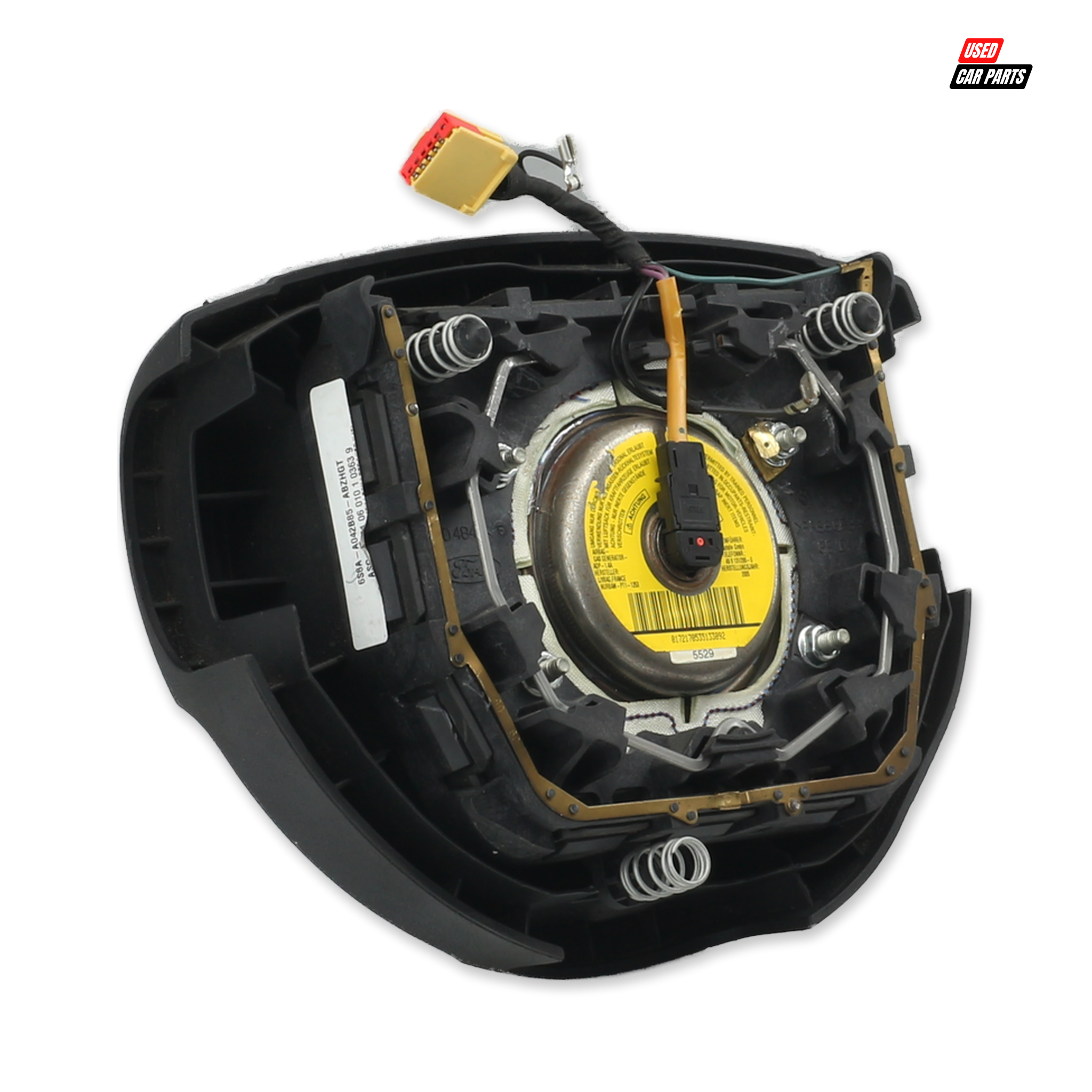 Used Steering Wheel Airbag Part Number 6S6A for 2006 FORD FIESTA 1.4i TREND 3Dr