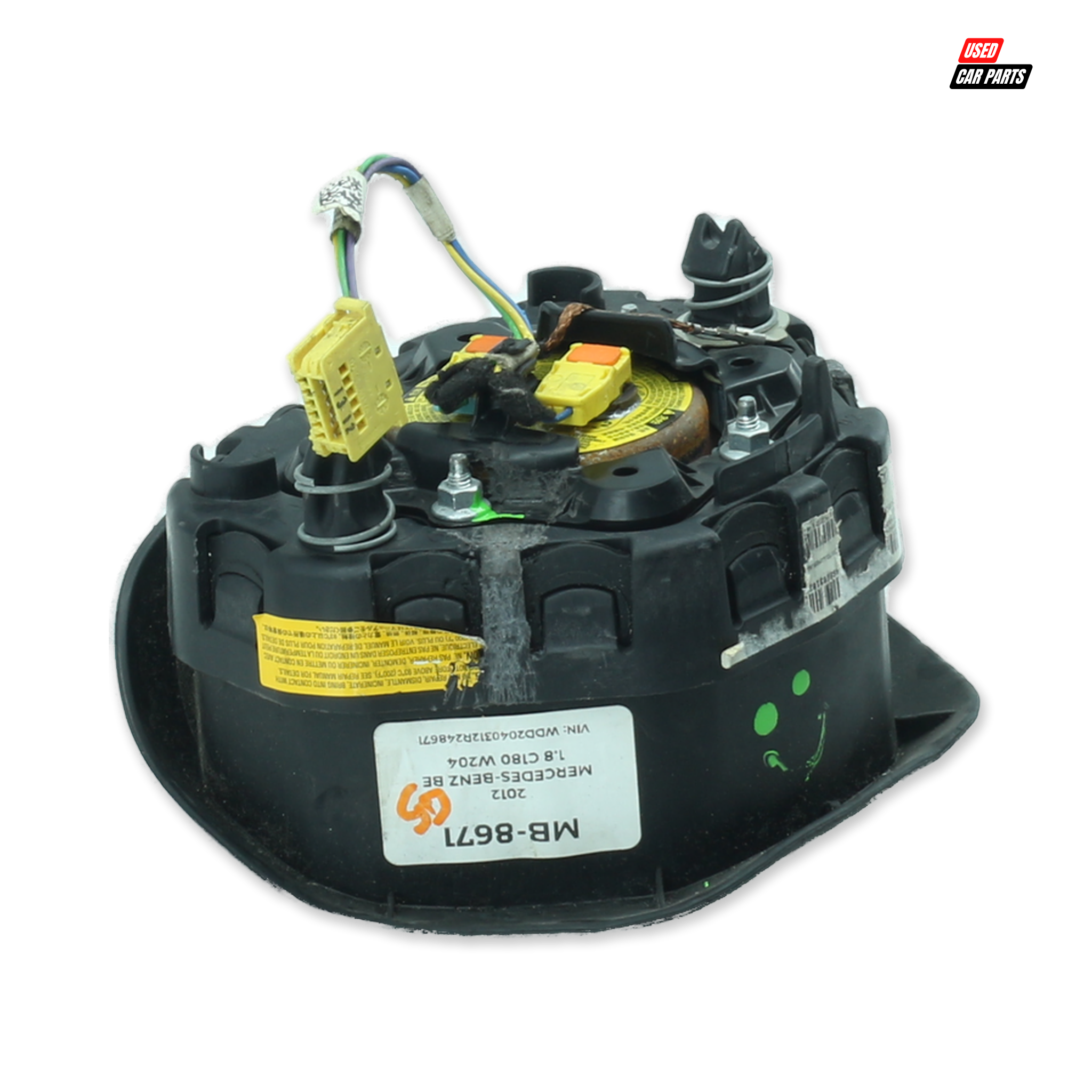 Used Mercedes-Benz C180 2012 Steering Wheel Airbag (Part Number 3067424)