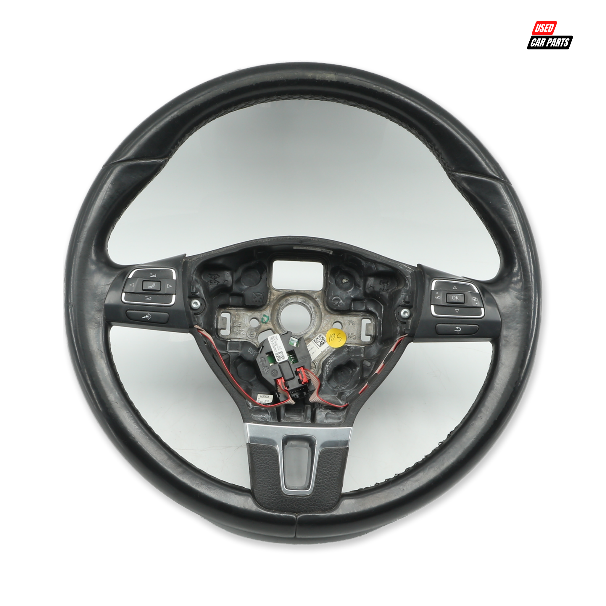 Used OEM Steering Wheel With Control (Part Number 1T0419091AC) for 2014 VOLKSWAGEN 1.4 TDI