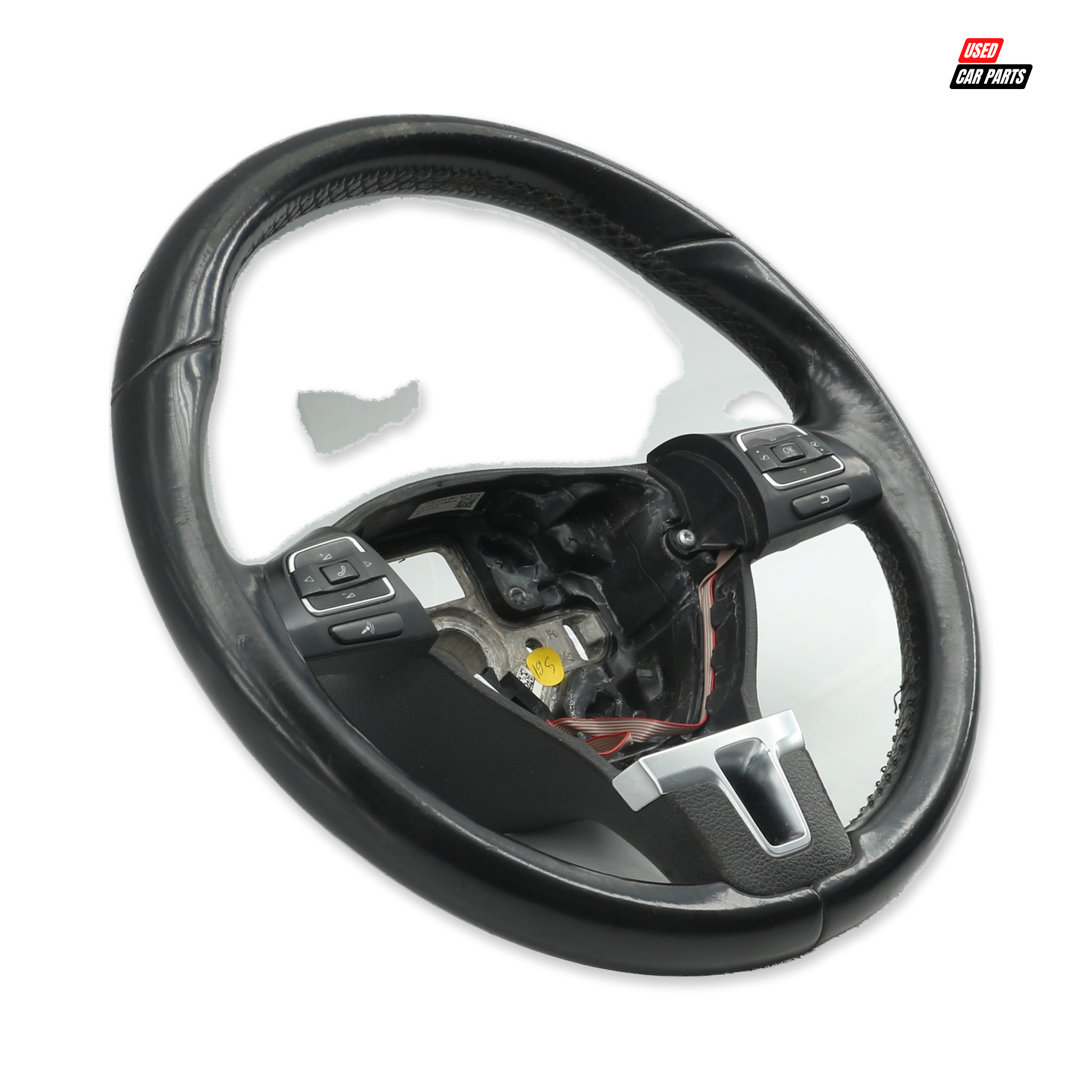 Used OEM Steering Wheel With Control (Part Number 1T0419091AC) for 2014 VOLKSWAGEN 1.4 TDI