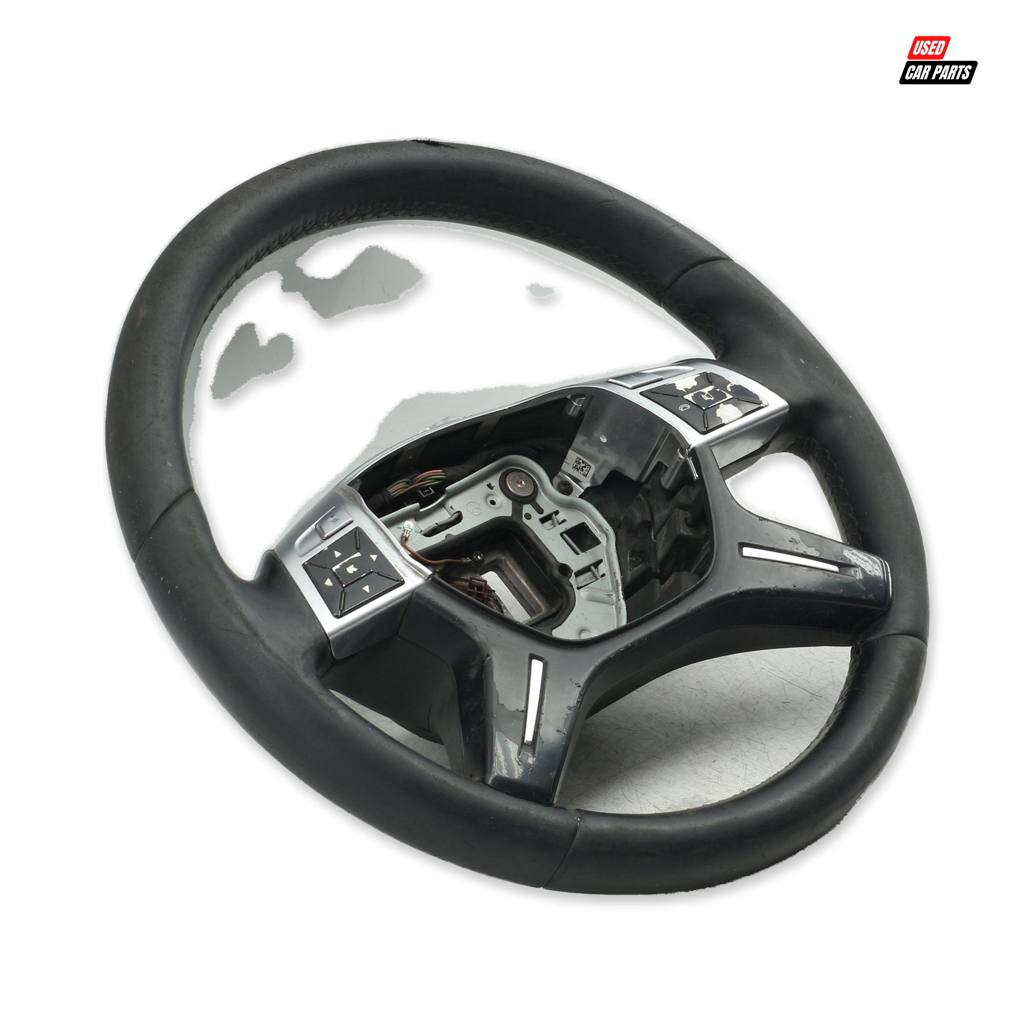 Used Steering Wheel With Control Part Number A2464605203 for MERCEDES-BENZ C180 2012