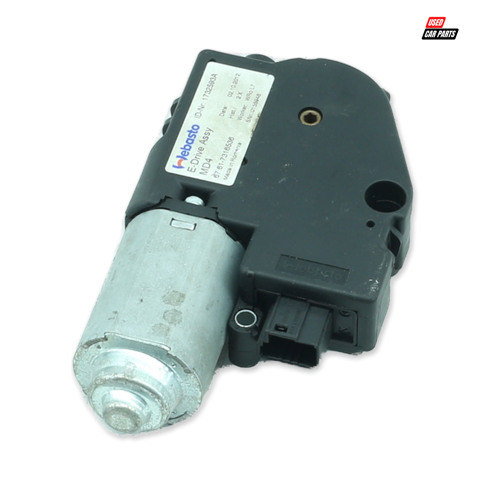 Used Sunroof Motor (Part Number 1731706A) for BMW 320i 2013