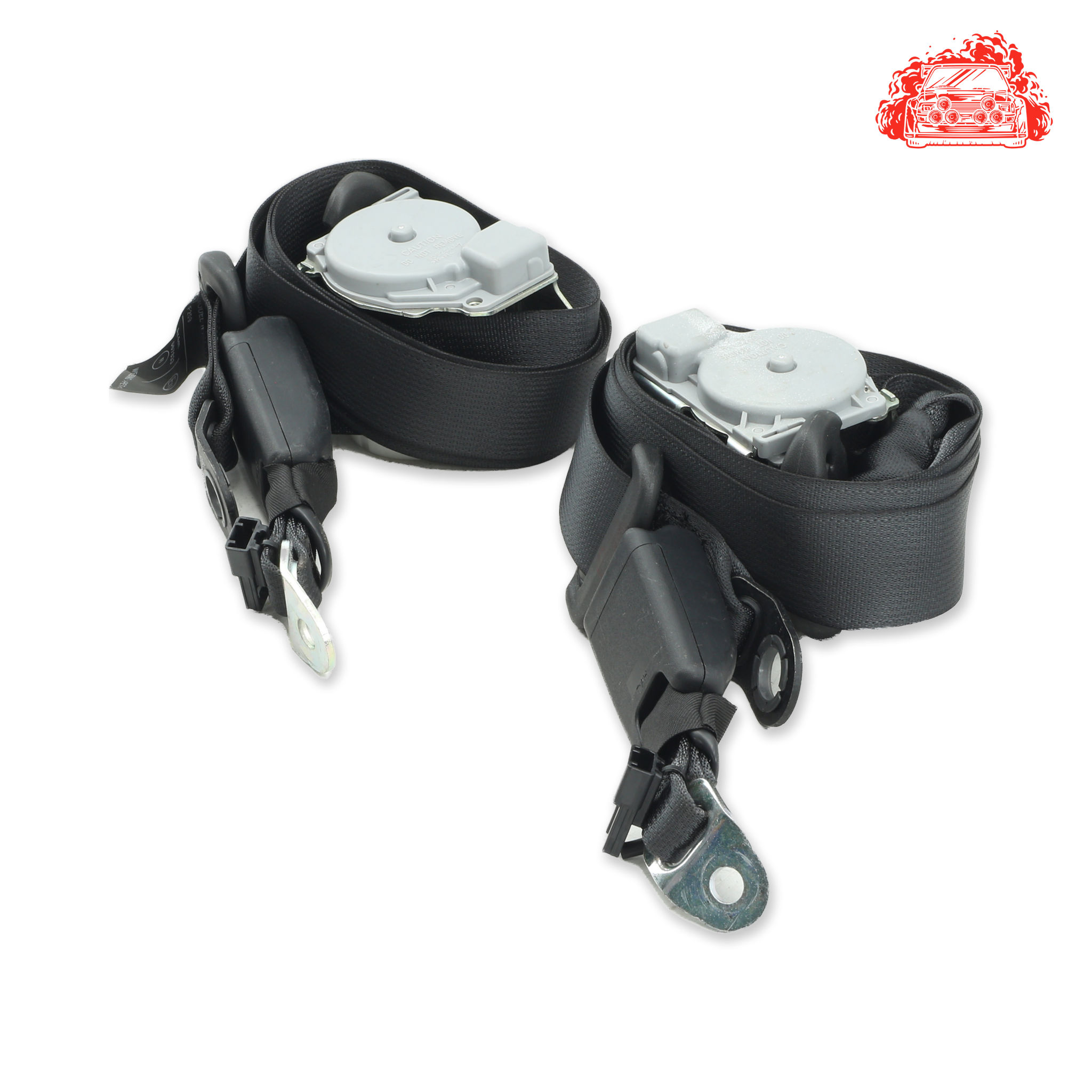 Used Toyota Aygo 1.0 X-Play Rear Non Pretensioner Seat Belt Set