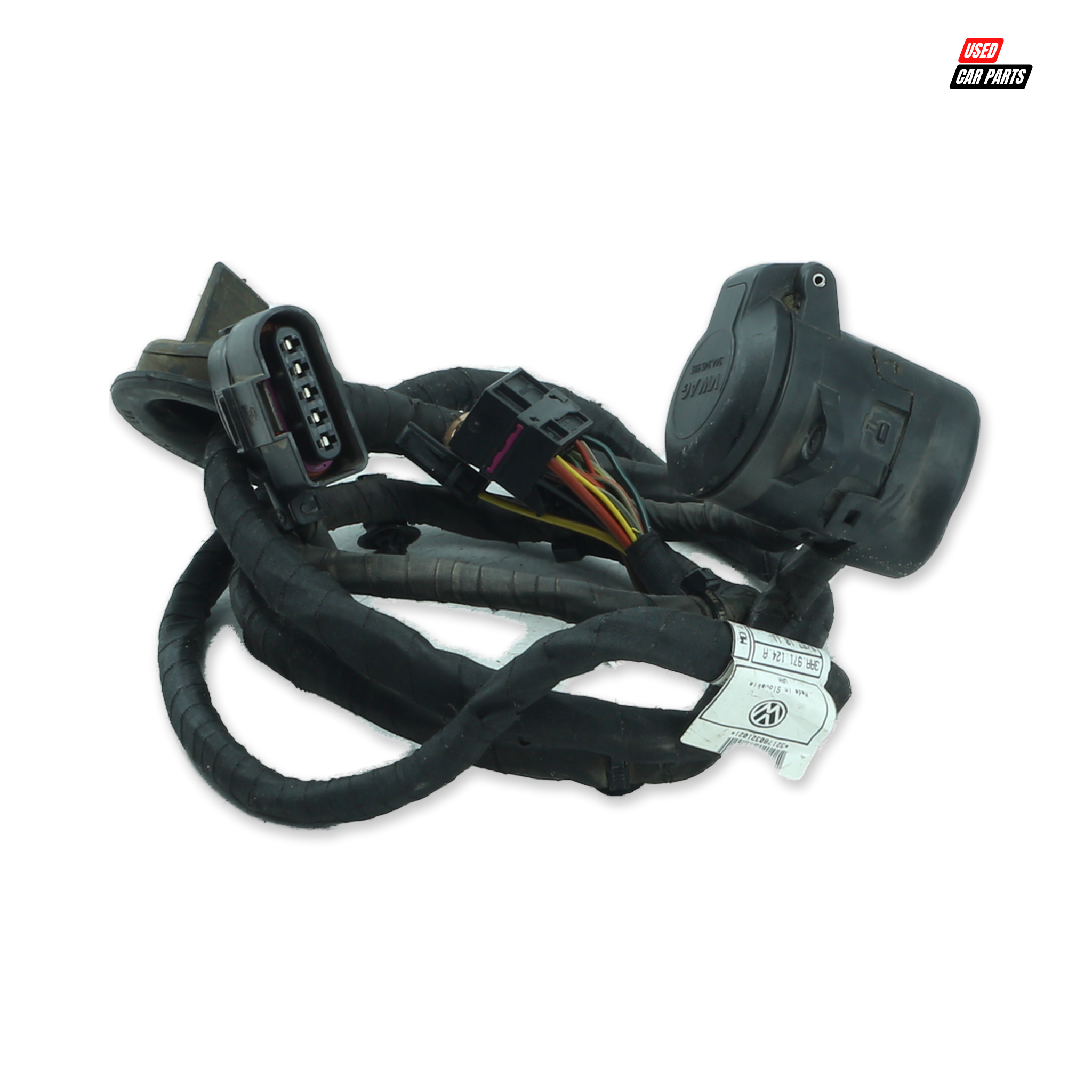 Used Tow Bar Wiring Harness (Part Number 3AA971124A) for 2013 Volkswagen 1.6 TDI Comfortline