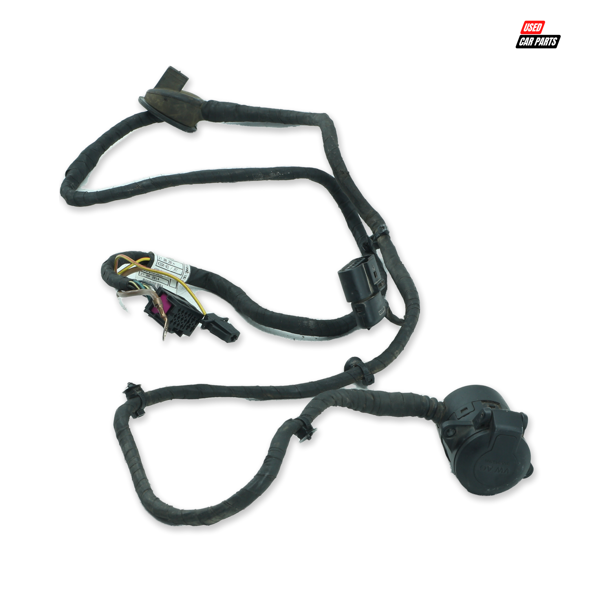 Used Tow Bar Wiring Harness (Part Number 3AA971124A) for 2013 Volkswagen 1.6 TDI Comfortline