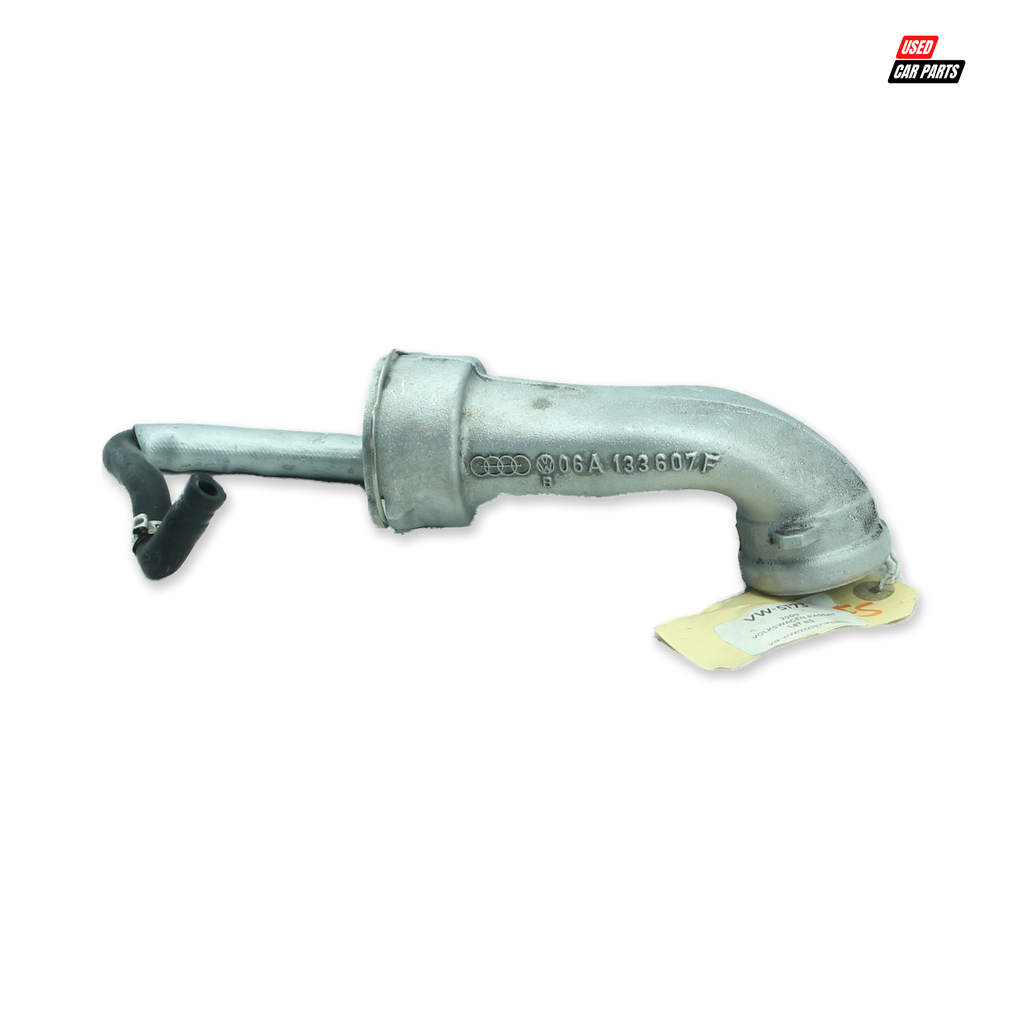 Used Turbo Intercooler Hose (Part Number 06A133607F) for 2000 Volkswagen Passat