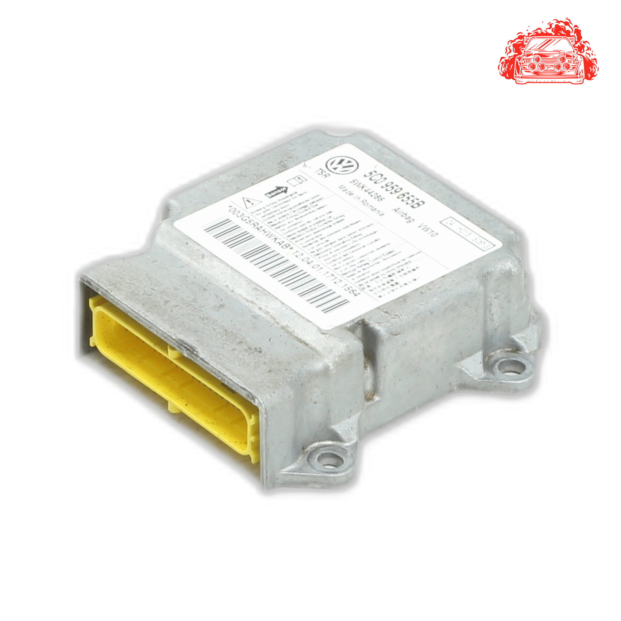 Used VOLKSWAGEN GOLF VI 1.4 TSi COMFORTLINE Airbag Control Module - OEM Part 5C0959655B