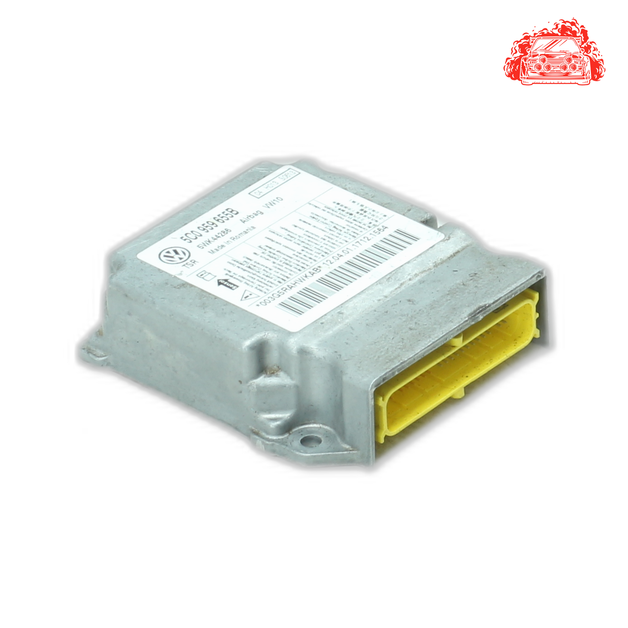 Used VOLKSWAGEN GOLF VI 1.4 TSi COMFORTLINE Airbag Control Module - OEM Part 5C0959655B