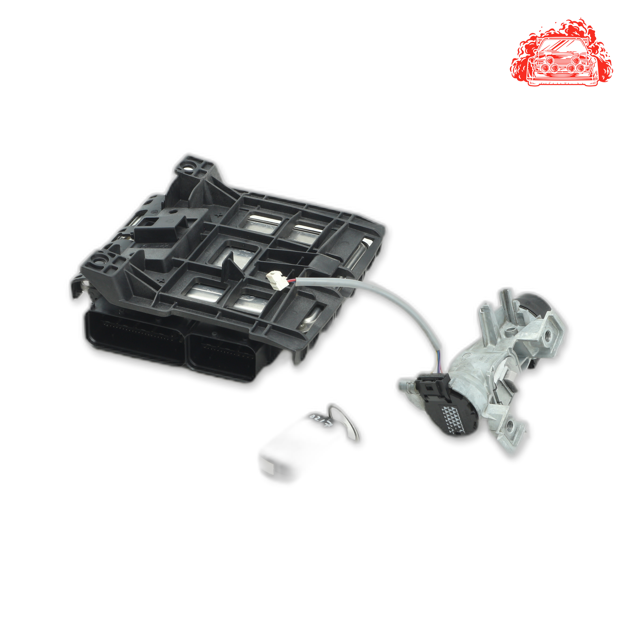 Used VOLKSWAGEN GOLF VI 1.4 TSi COMFORTLINE ECU Ignition Keys Barrels - OEM Part 1039S36322