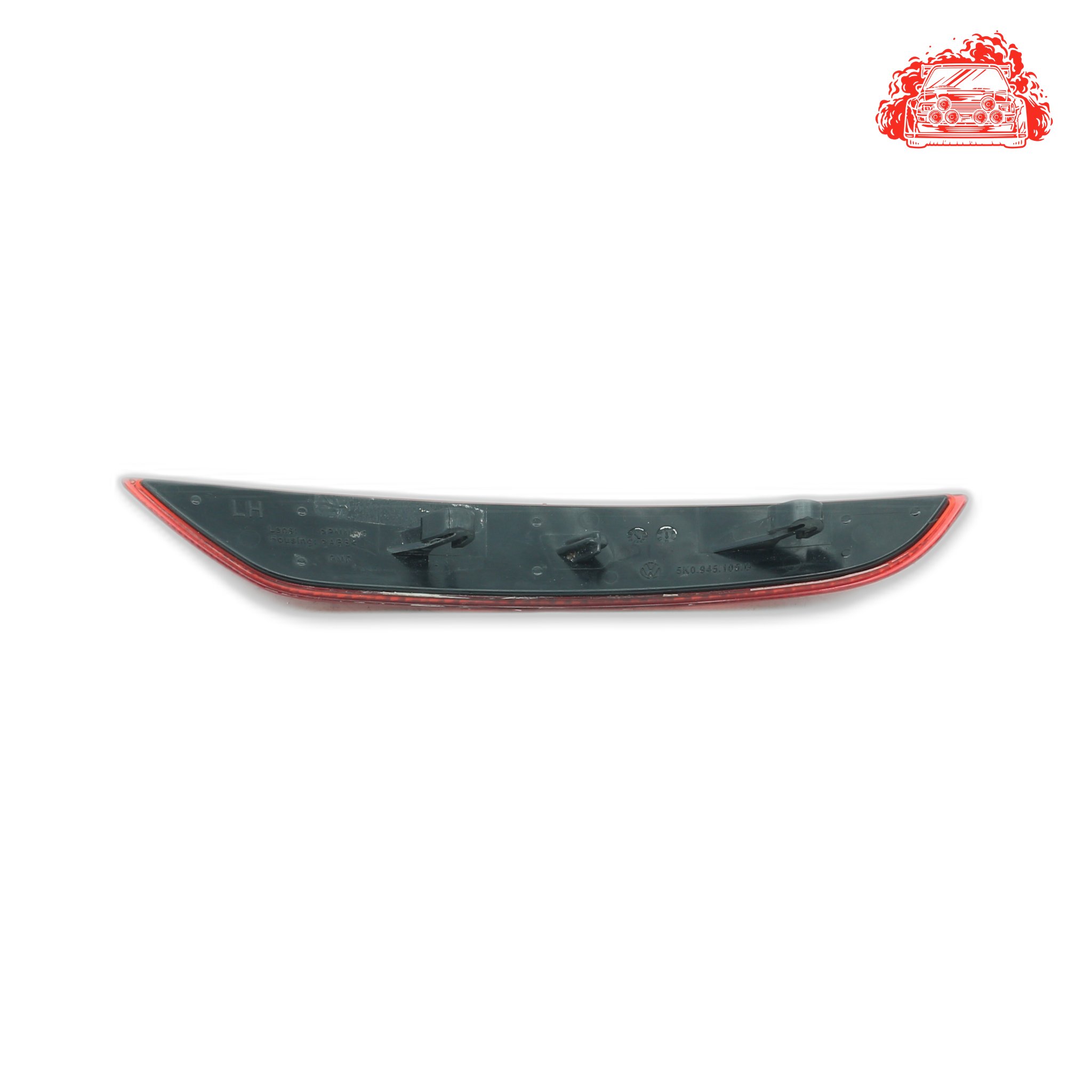 Used VOLKSWAGEN GOLF VI 1.4 TSi COMFORTLINE Passenger Side Rear Bumper Reflector - OEM Part 5K0945105G